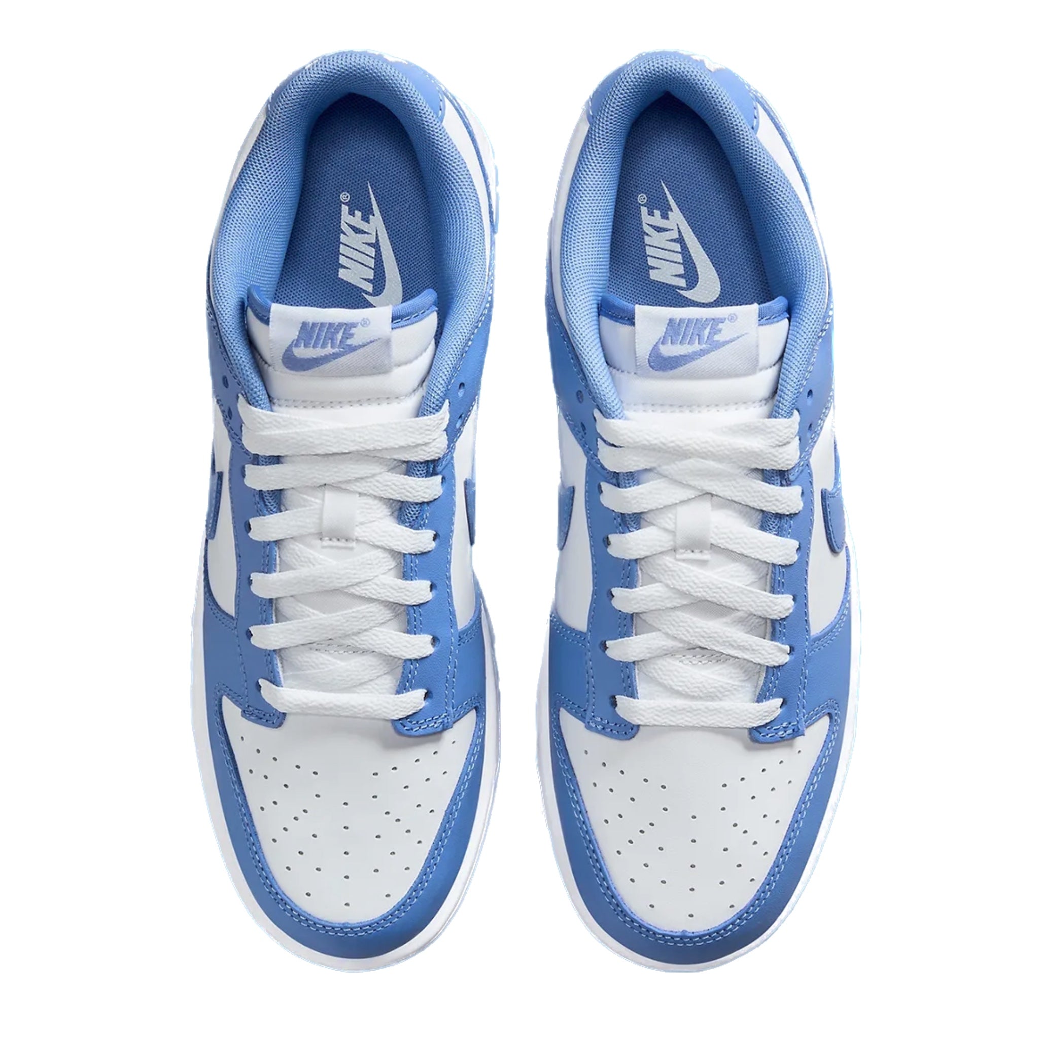 Nike Dunk Low Polar Blue White Sneakers - Men's/Women's Casual Shoes for Running, Walking & Streetwear Fashion