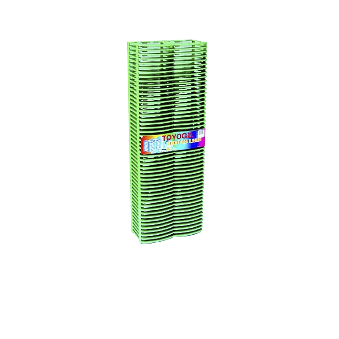 CD Rack Twin - Holds 112 CDs (50 Capacity) - Perfect for Organizing Music Collections in Home, Office or Studio