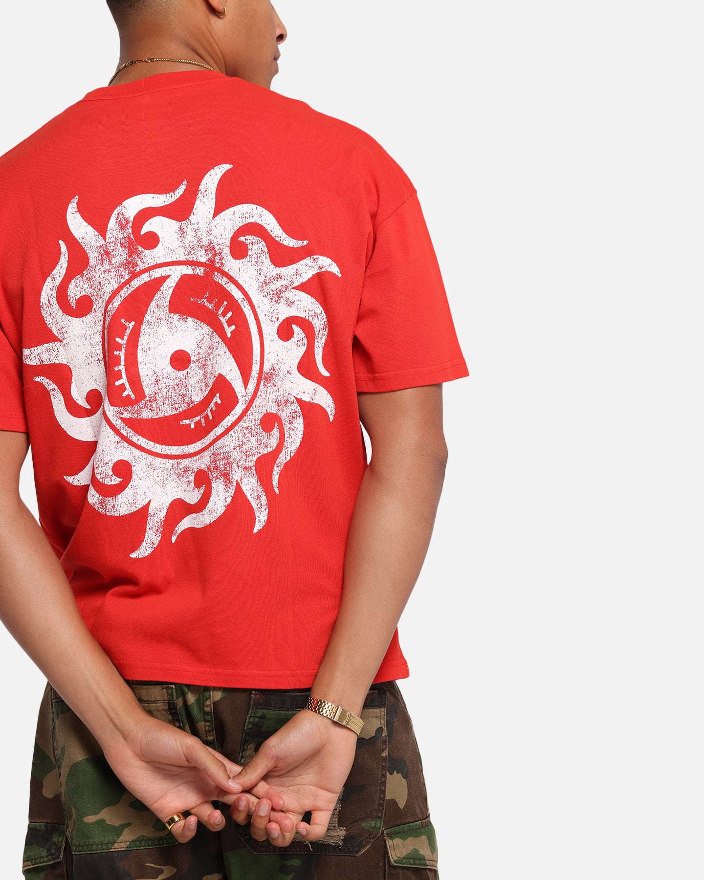 Naruto Chibi Itachi Vintage Anime T-Shirt - Red Casual Graphic Tee for Fans, Cosplay & Everyday Wear