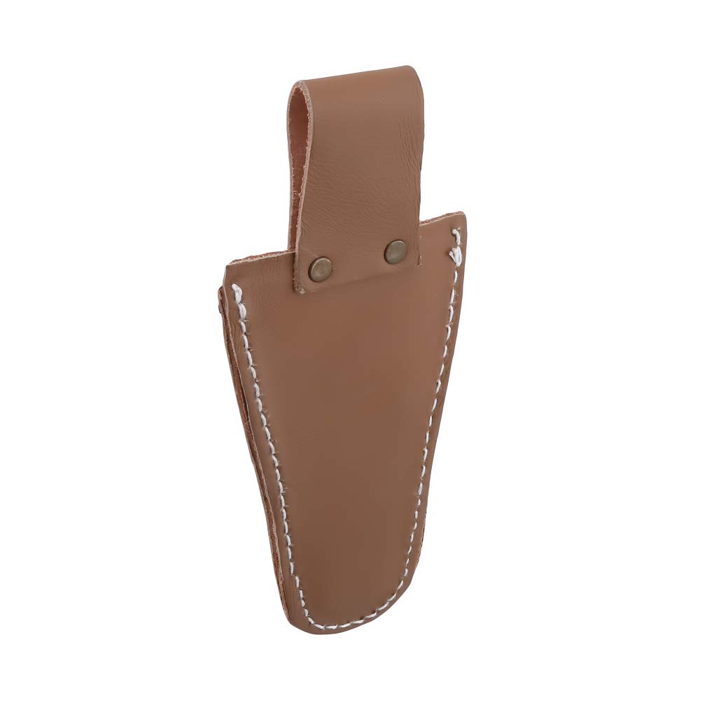 Premium NIKOLay Leather Scissors Cover - Professional Hairdressing Shear Protector Pouch Case Bag for Stylists & Barbers | Salon, Travel & Home Storage Solution