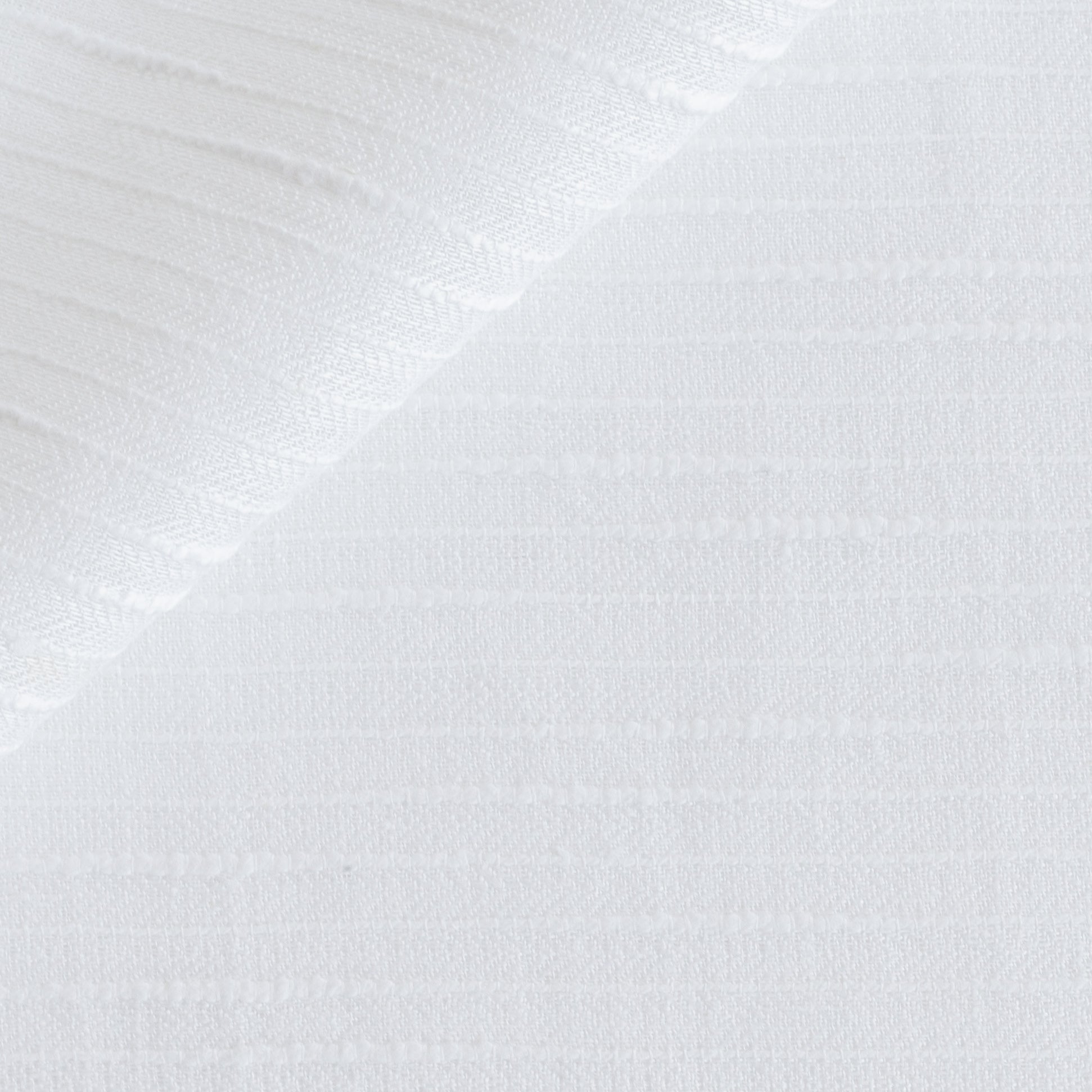Sabine Embroidered Sheer Fabric - Cloud White - Premium Lightweight Curtain Material for Living Room, Bedroom & Wedding Decor