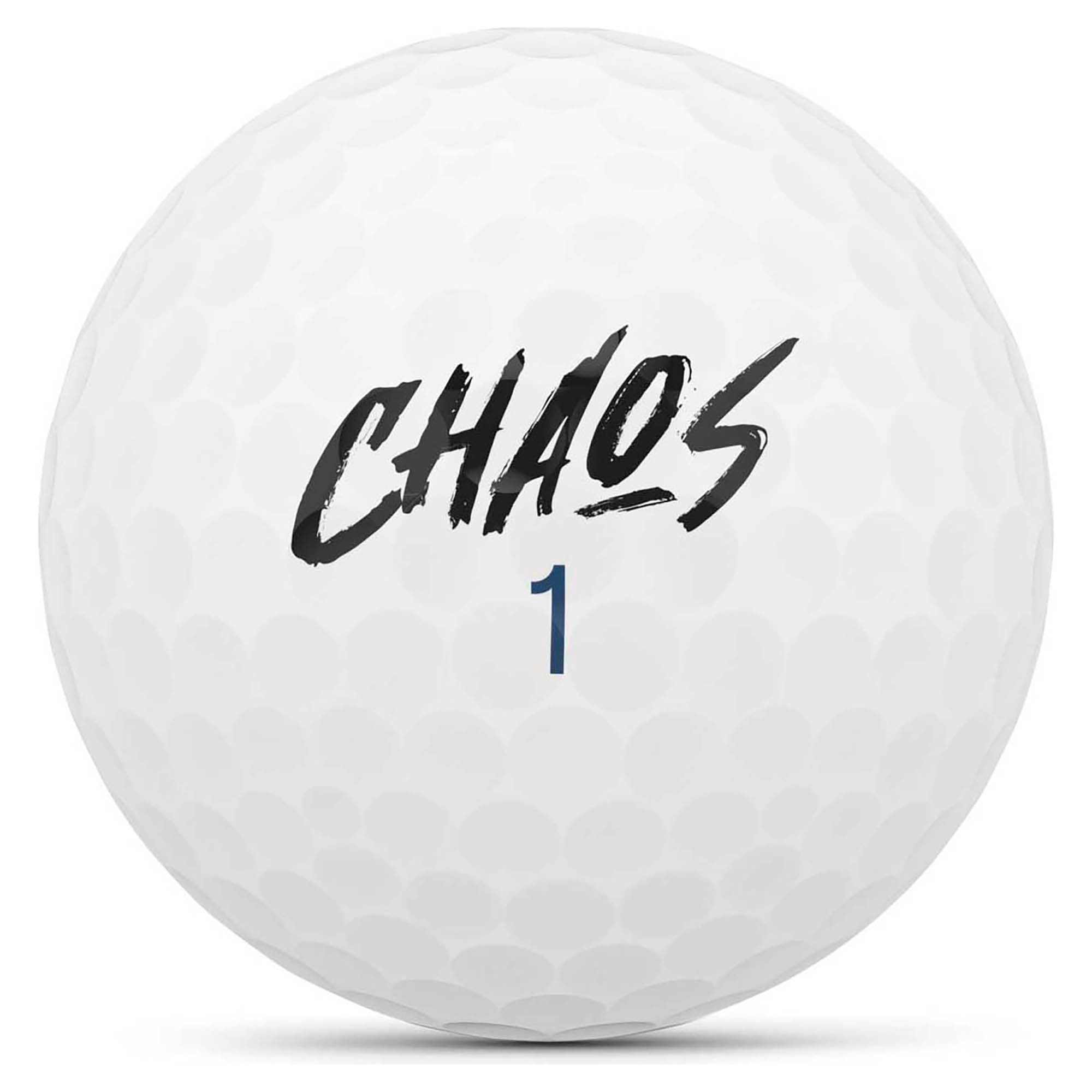 Premium Chaos White Golf Balls - 24 Pack for Practice & Tournament Play - High Visibility Golf Balls for Driving Range & Course Performance