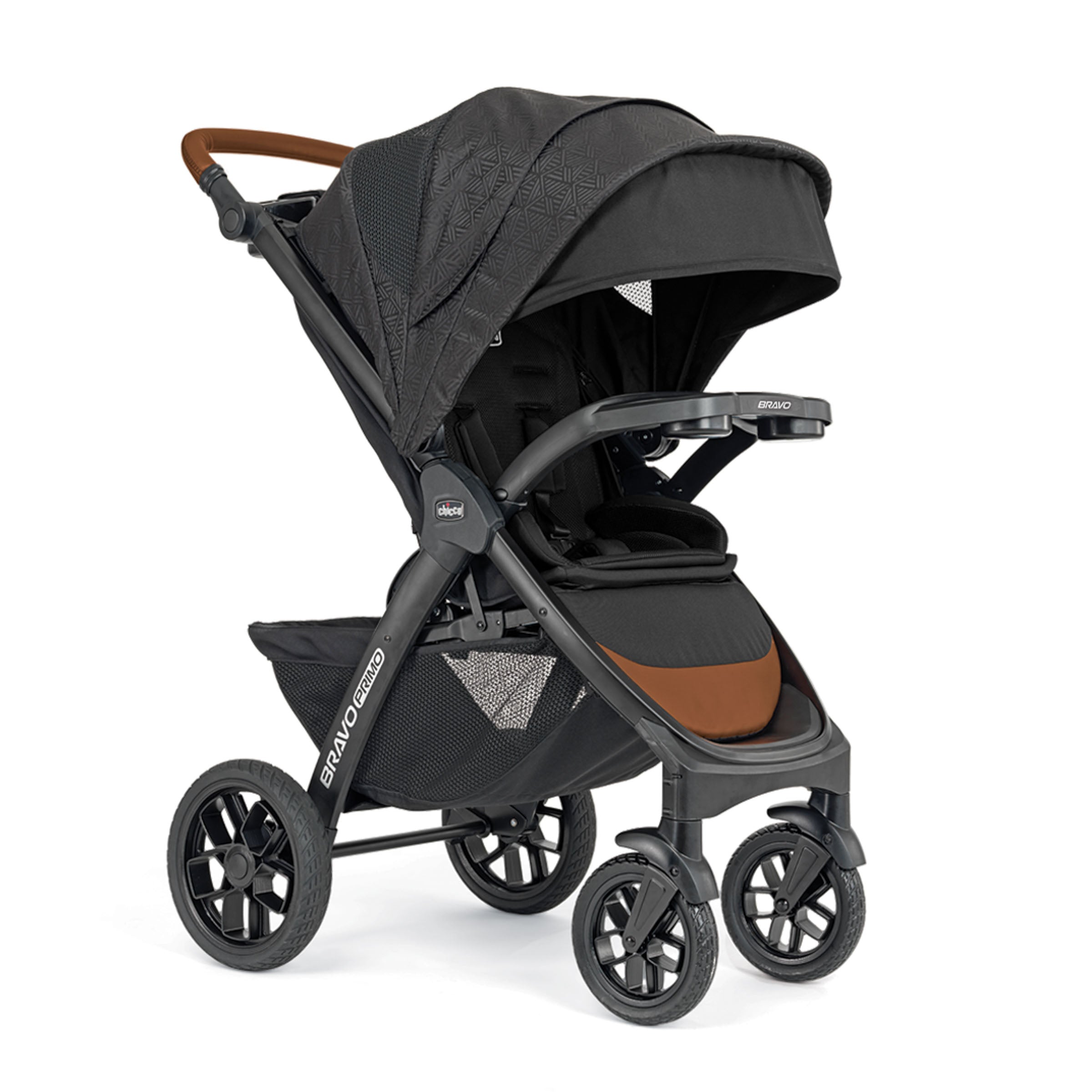 Chicco Bravo Primo Trio Travel System - Lightweight Stroller & Infant Car Seat Combo for Newborns to Toddlers | Perfect for Air Travel, Shopping & Daily Outings