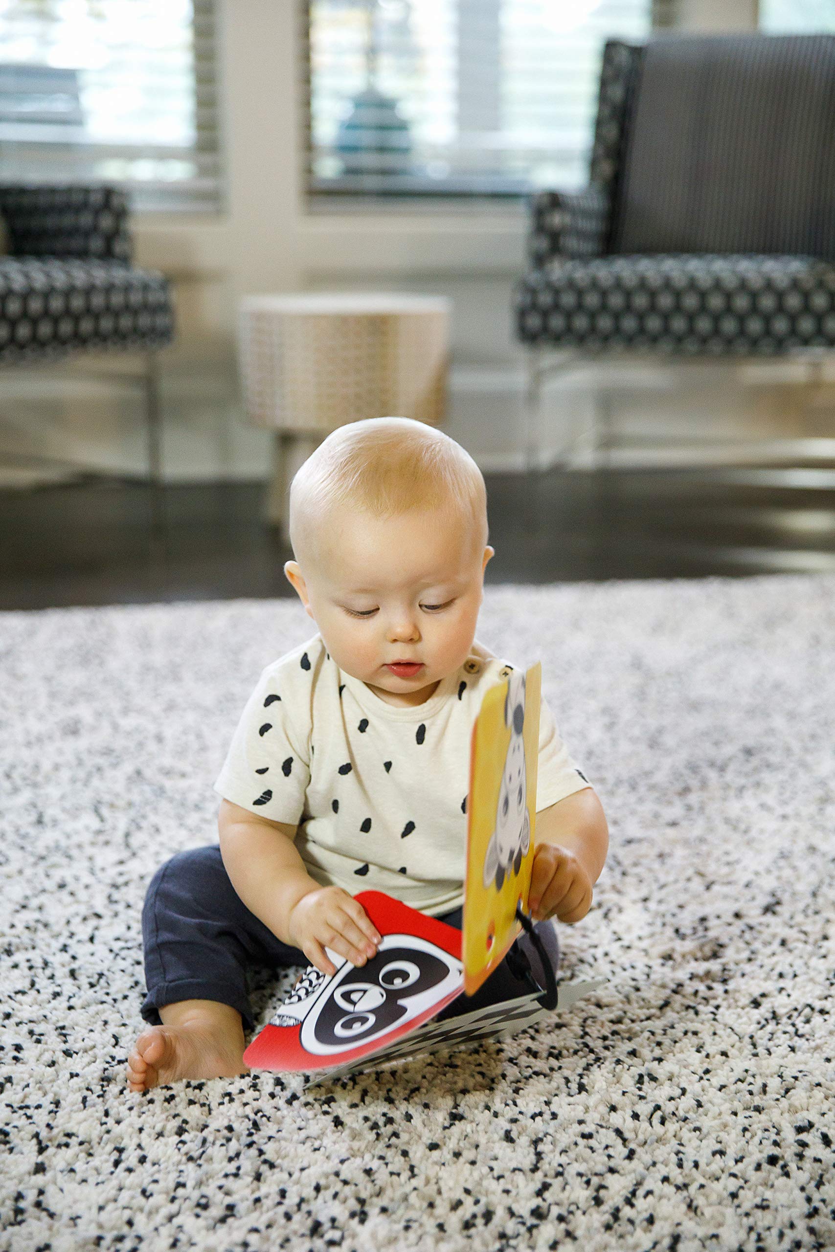 Baby Einstein High Contrast Activity Mirror for Newborn Tummy Time Play
