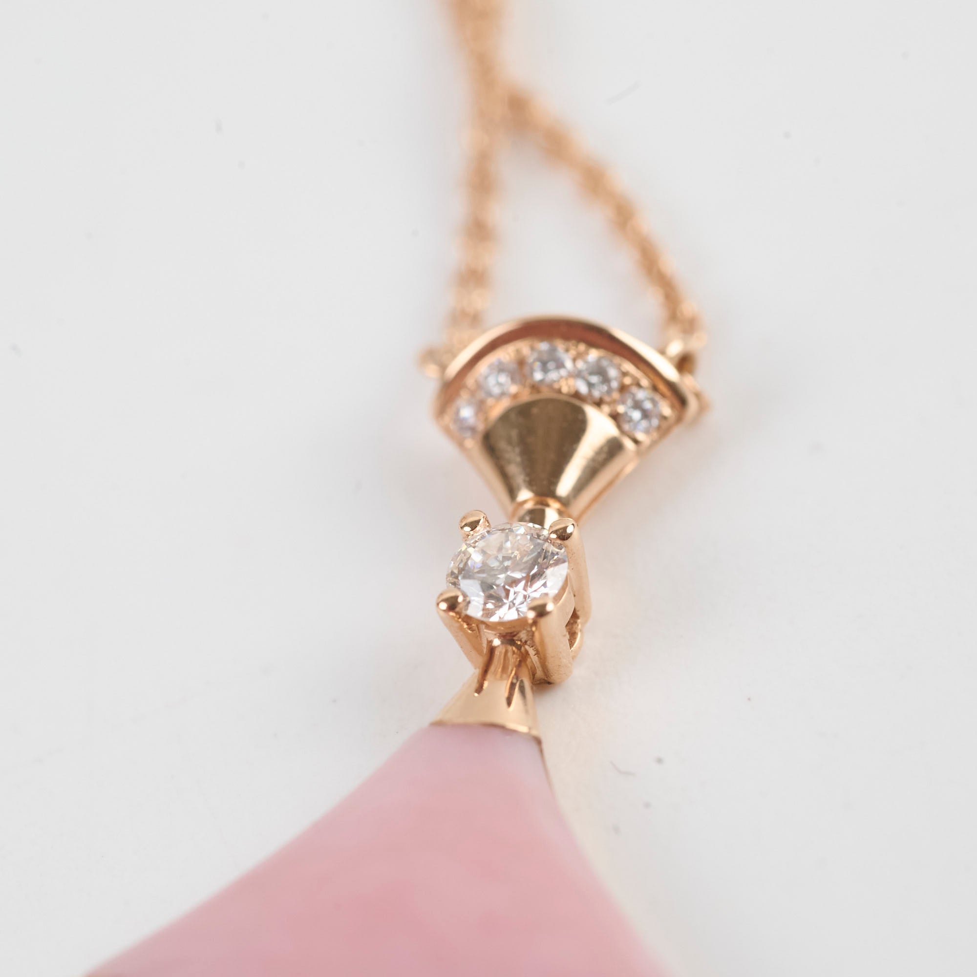 Bvlgari Diva's Dream Diamond Necklace 18k Rose Gold - Luxury Jewelry for Women, Elegant Necklace for Special Occasions, Weddings & Evening Events