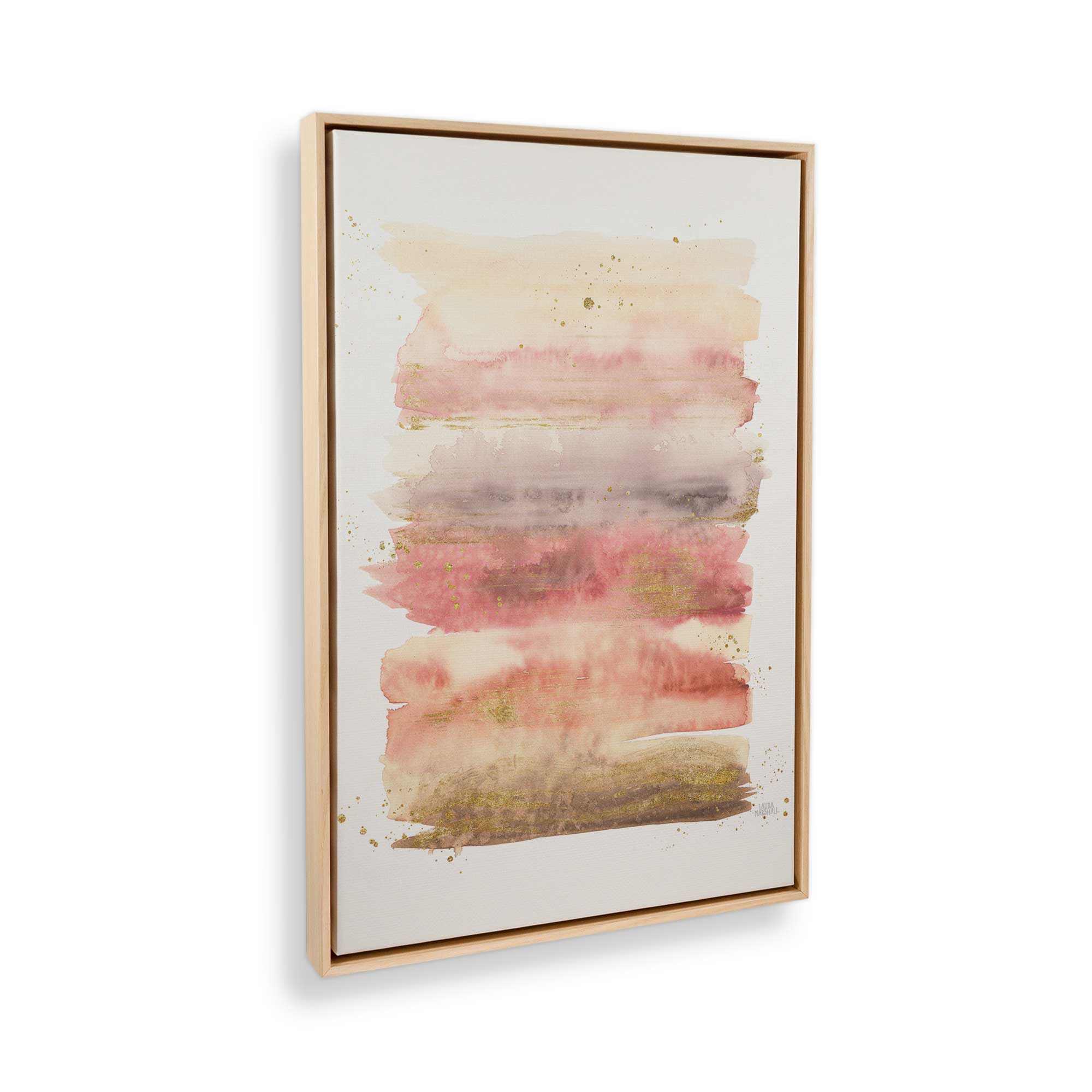 Golden Dawn v1 Canvas Print - Modern Wall Art for Living Room, Bedroom & Office Decor