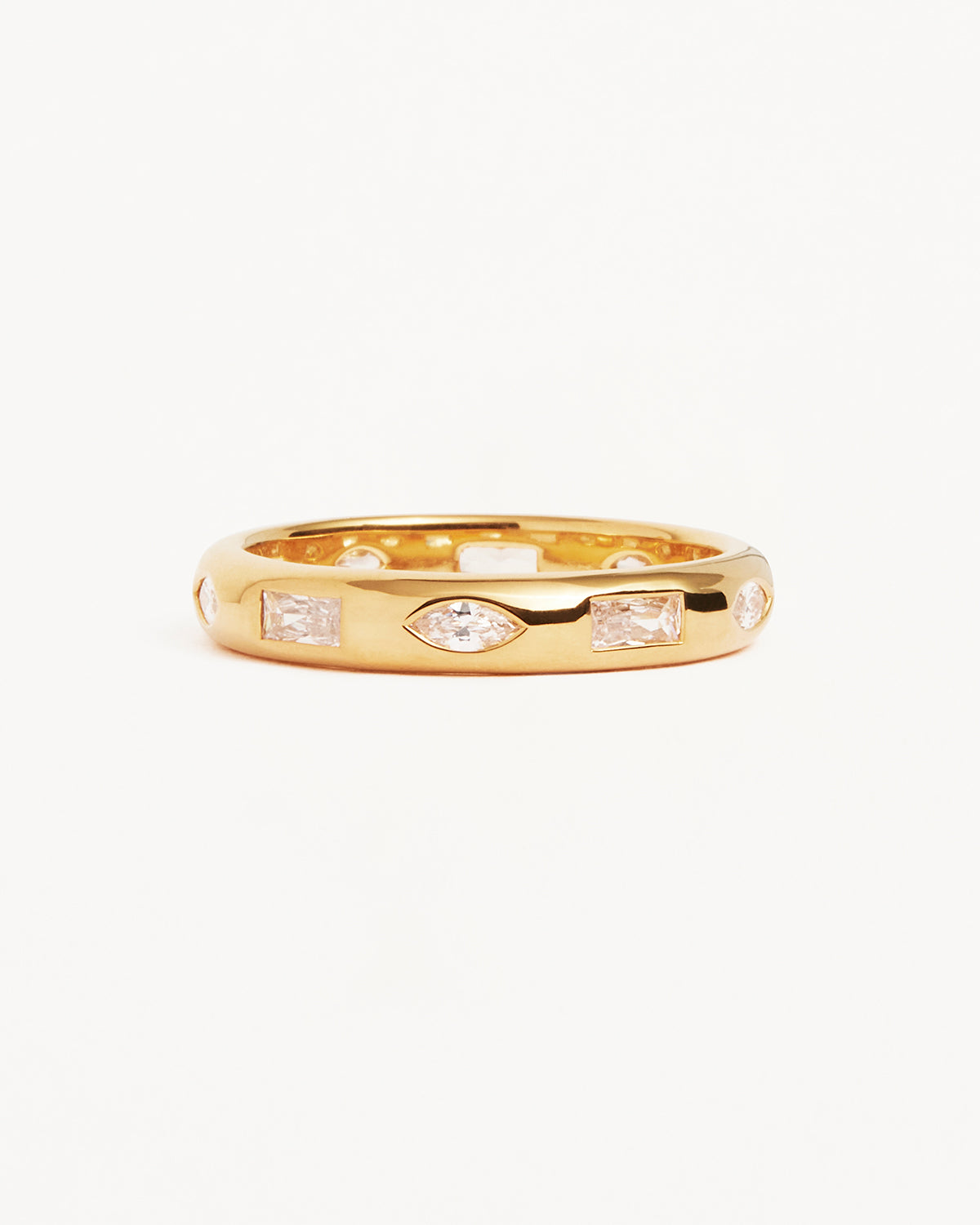 18k Gold Vermeil Magic of You Ring - Personalized Name Ring for Women, Elegant Stackable Jewelry Gift for Her - Perfect for Anniversaries, Birthdays & Special Occasions
