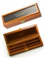 Thiers Issard Deluxe Empty Straight Razor Box - Premium Storage for Collectible Razors - Perfect for Barbershop Display & Shaving Enthusiast Gift