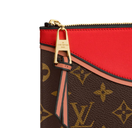 Authentic LV Pochette Tuileries Monogram Canvas Handbag in Kabuki Red | Luxury Crossbody Bag for Women | Perfect for Date Night & Evening Events