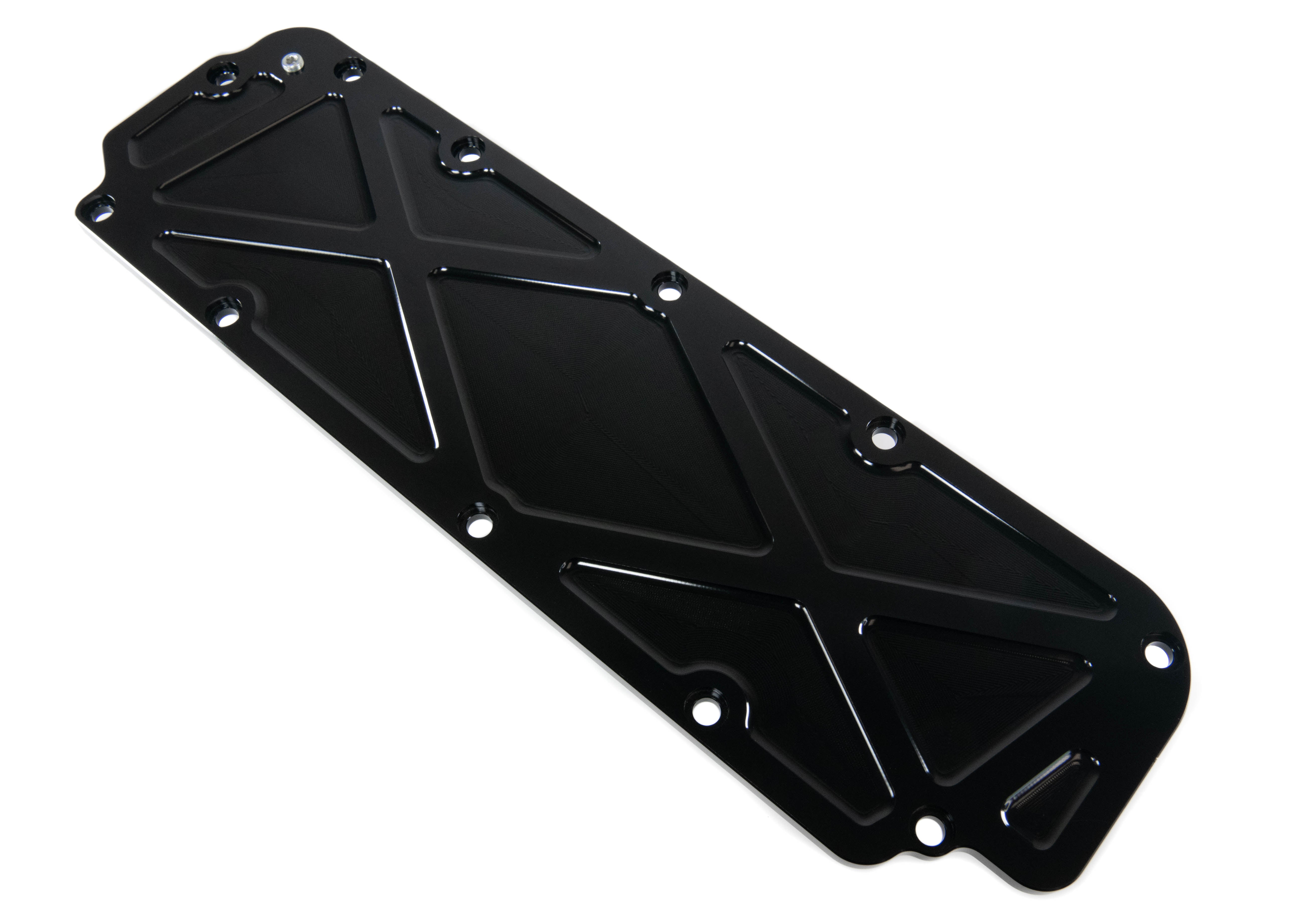 Gen V LT Race Valve Cover - Black Anodized Aluminum (11-130BLK) | High-Performance Engine Upgrade for Racing & Street Cars
