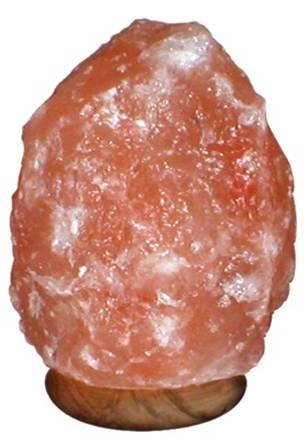 Authentic Himalayan Pink Salt Lamp 8.5-10.5 lbs Natural Rock Salt Night Light with Cord - Perfect for Bedroom, Yoga Studio & Relaxation Therapy