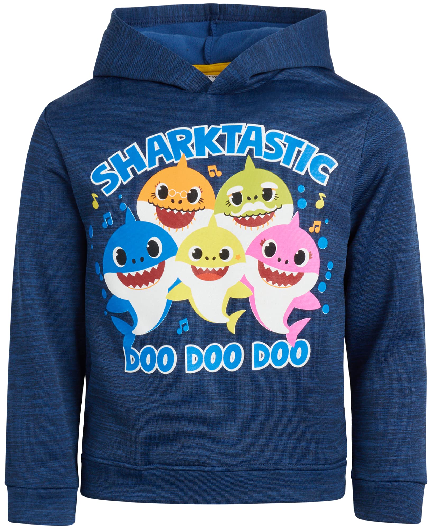 Nickelodeon Boys' Hooded Sweatshirt - Baby Shark, SpongeBob & Thomas & Friends Graphic Pullover (Sizes 2T-7) | Cute Cartoon Character Outfit for Playdates, Birthday Parties & Casual Wear