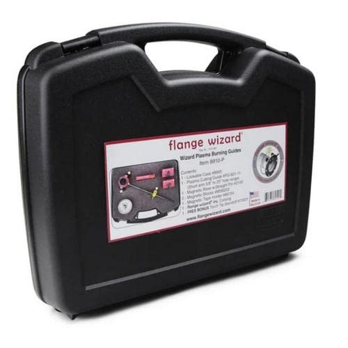 Case Wizard Plasma Cutting Tool Kit - Professional Burning Guides for Metal Fabrication & DIY Projects | Perfect for Welding, Automotive Repair & Home Improvement