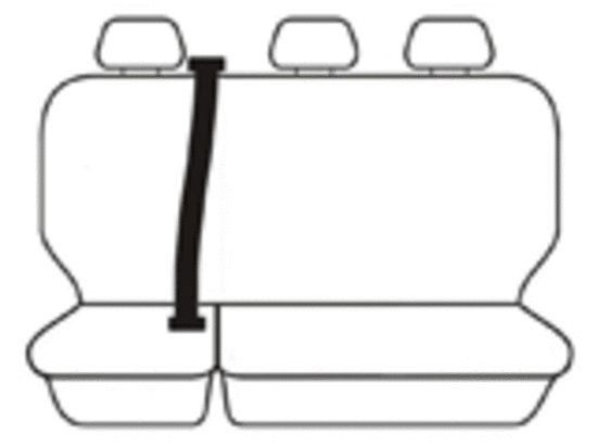 Volkswagen Amarok Dual Cab Seat Covers (2011-2022) - Premium Canvas 2-Row Protection for Front & Rear Seats | Durable & Custom Fit for Off-Road, Work & Daily Driving | Model OUT6888CHA