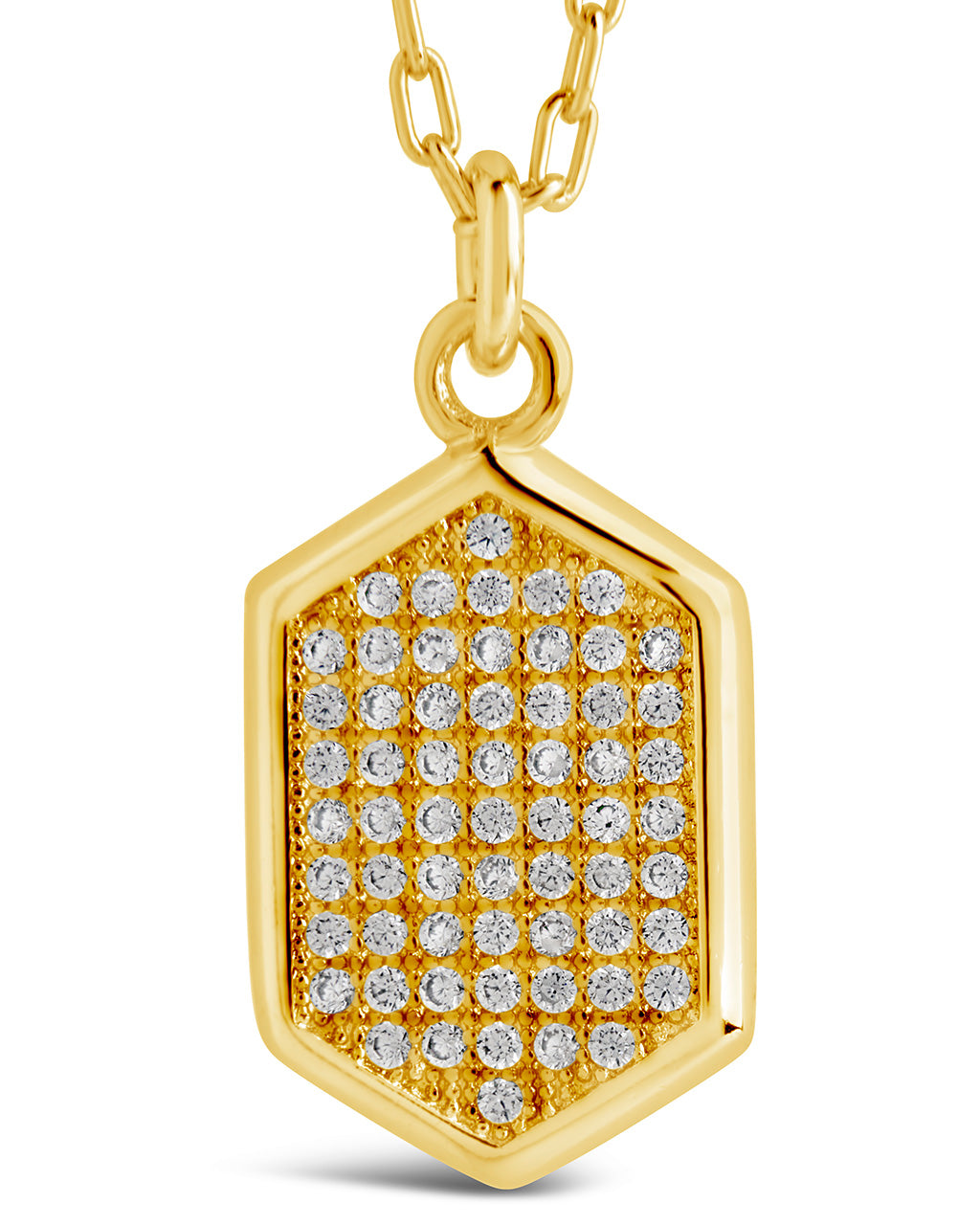 Verity CZ Pointed Pendant Necklace - Elegant Cubic Zirconia Jewelry for Women | Perfect for Parties, Weddings & Date Nights