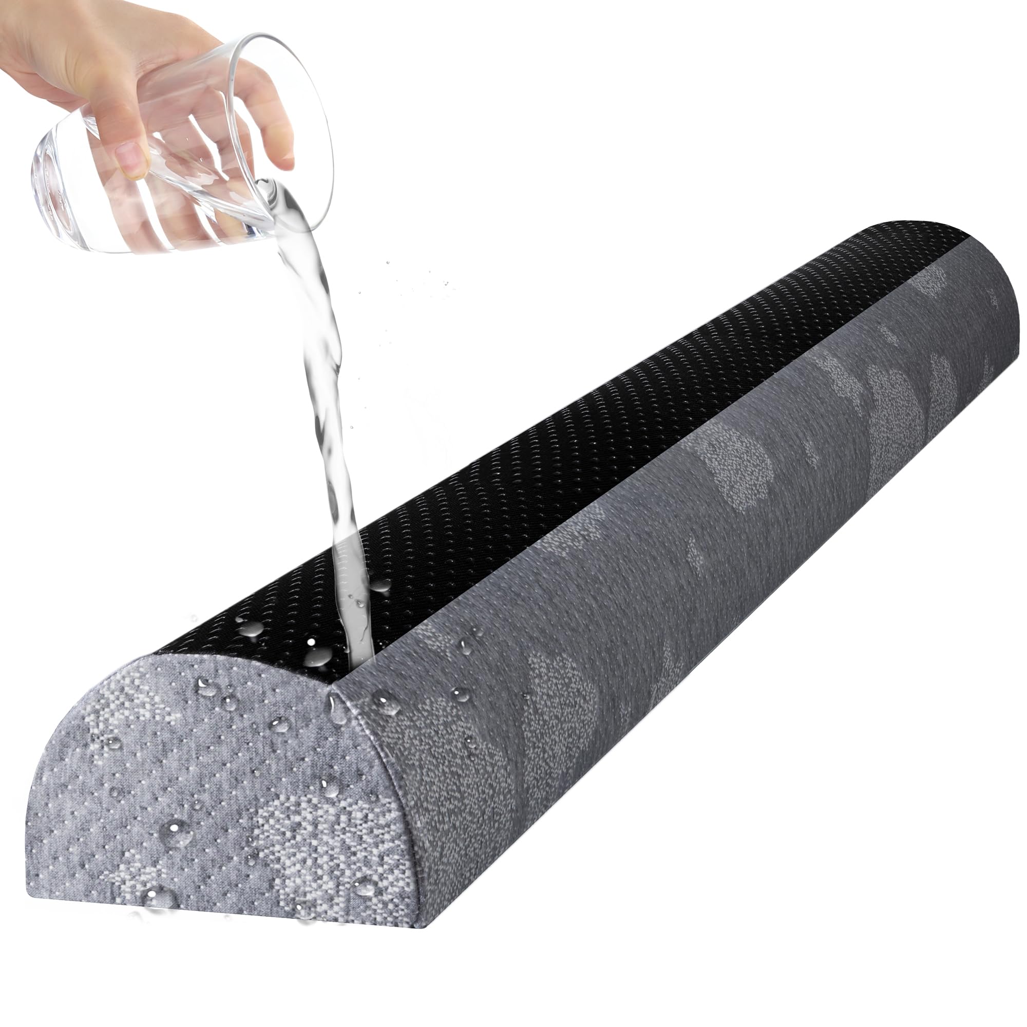**Toddler Bed Rail Bumpers - Soft Foam Bed Bumper Guard with Dual Non-Slip Pads & Washable Cover - Safe for Kids, Seniors & Elderly - Perfect for Daycare, Home & Travel Use**