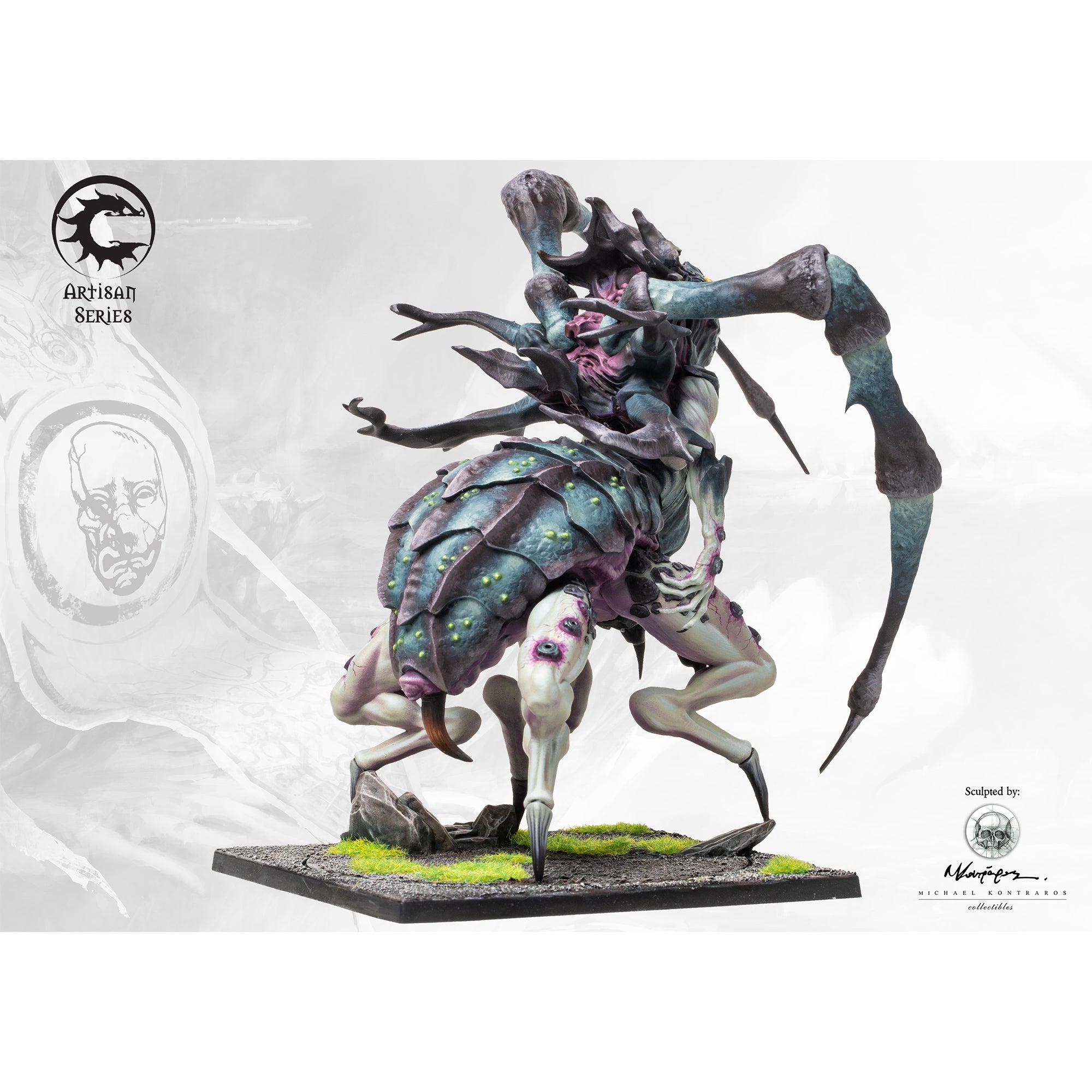 Spires 5th Anniversary Remix Artisan Series Abomination - Limited Edition Collectible Figure for Horror Fans & Tabletop Gamers | Perfect for Display, Gifts & RPG Campaigns