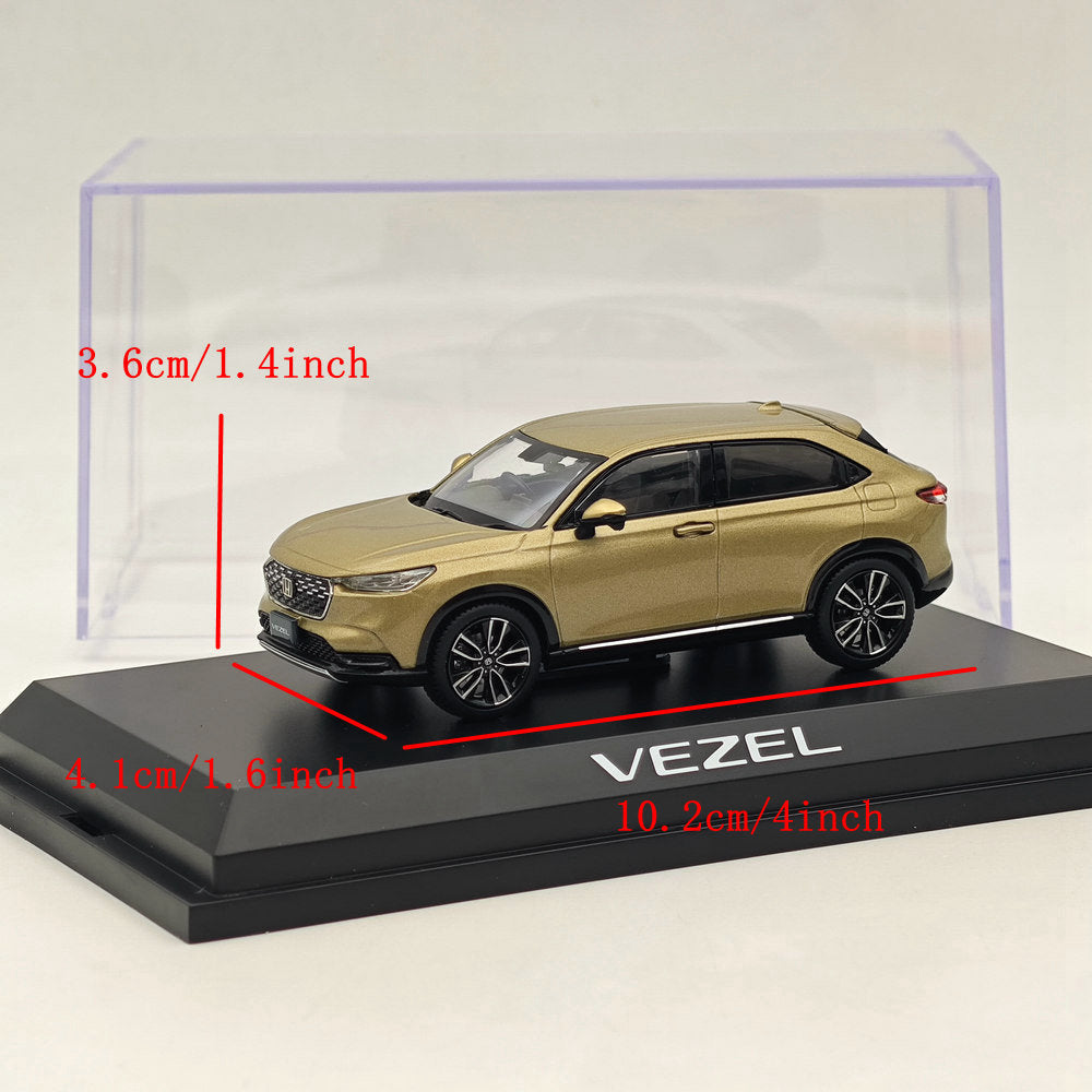 1/43 Scale Hobby Japan VEZEL Sand Khaki Diecast Model Car - Limited Edition Collectible for Car Enthusiasts | Perfect for Display, Gifts, and Model Car Collections