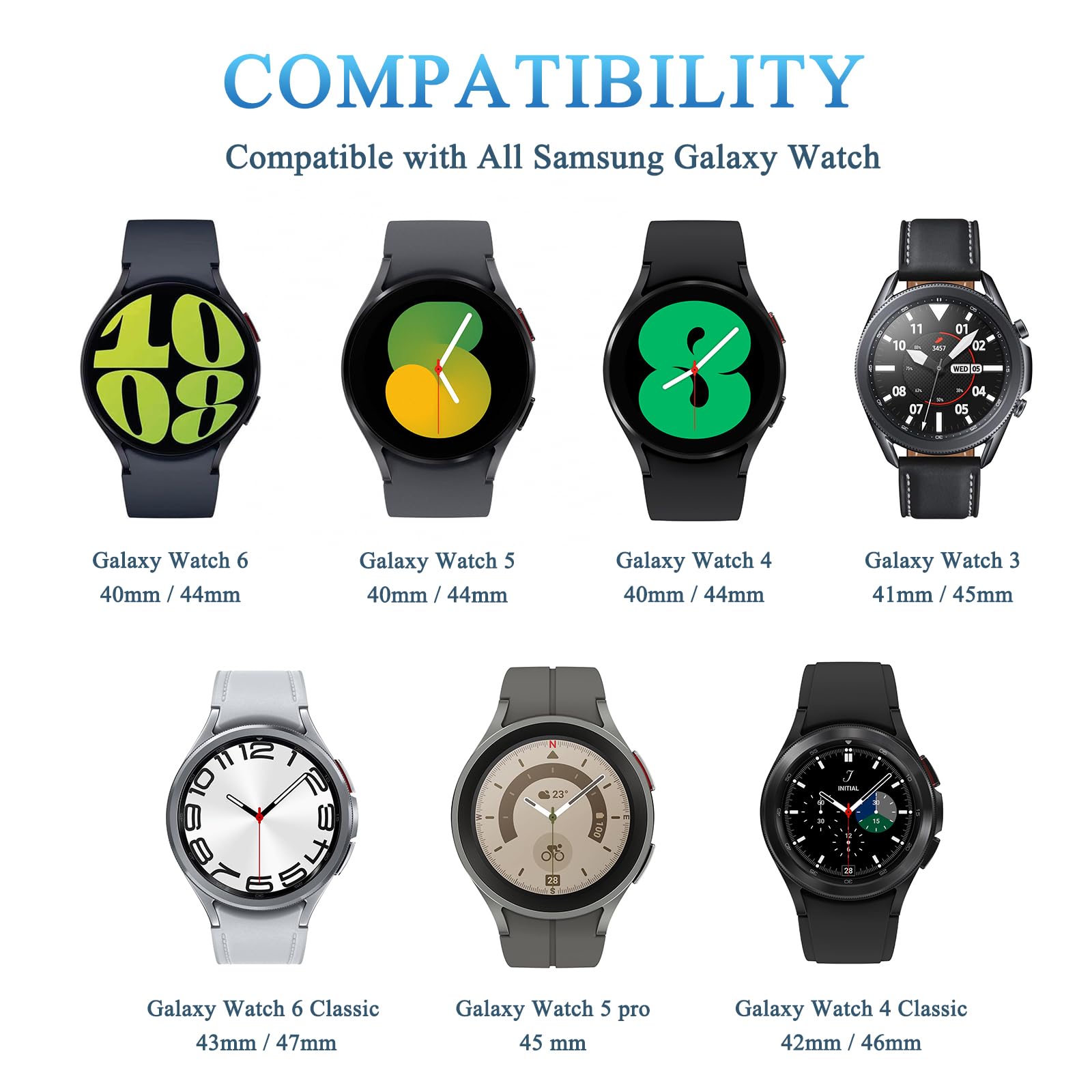 Original title: Amzpas Chargeur pour Samsung Galaxy Watch 5/Watch 5 Pro/Watch 4/4 Classic/Watch 3, Câble USB-C Remplacement Chargeur Montre pour Samsung Watch Galaxy 6/6 Classic/Active 2/Active, 100cm   Optimized title: AMZPAS USB-C Charger Cable for Samsung Galaxy Watch 6/6 Classic/5/5 Pro/4/4 Classic/3 & Active 2/Active - 3.3ft (100cm) Replacement Charging Cord - Perfect for Home, Office, Travel & Gym Use