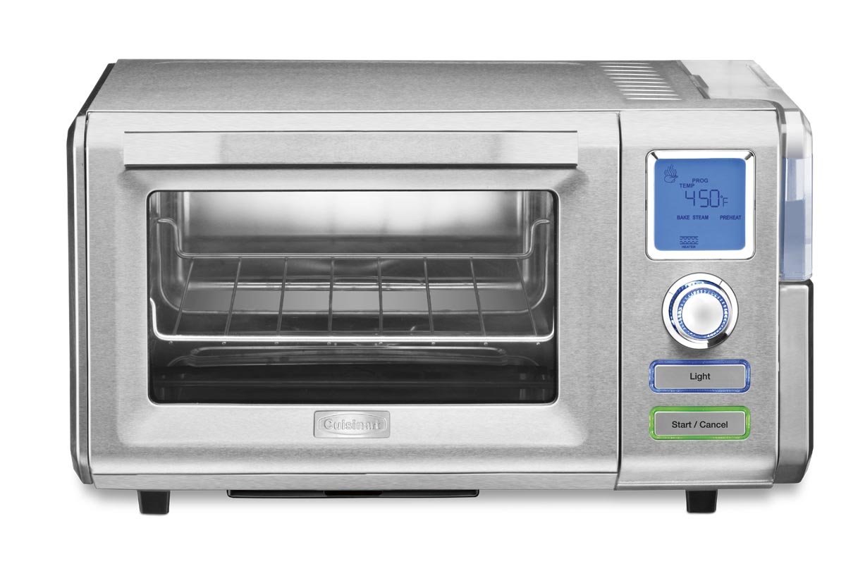 Cuisinart CSO-300 Steam and Convection Combo Oven - Silver | Perfect for Baking, Roasting & Healthy Cooking | Compact Countertop Oven for Small Kitchens