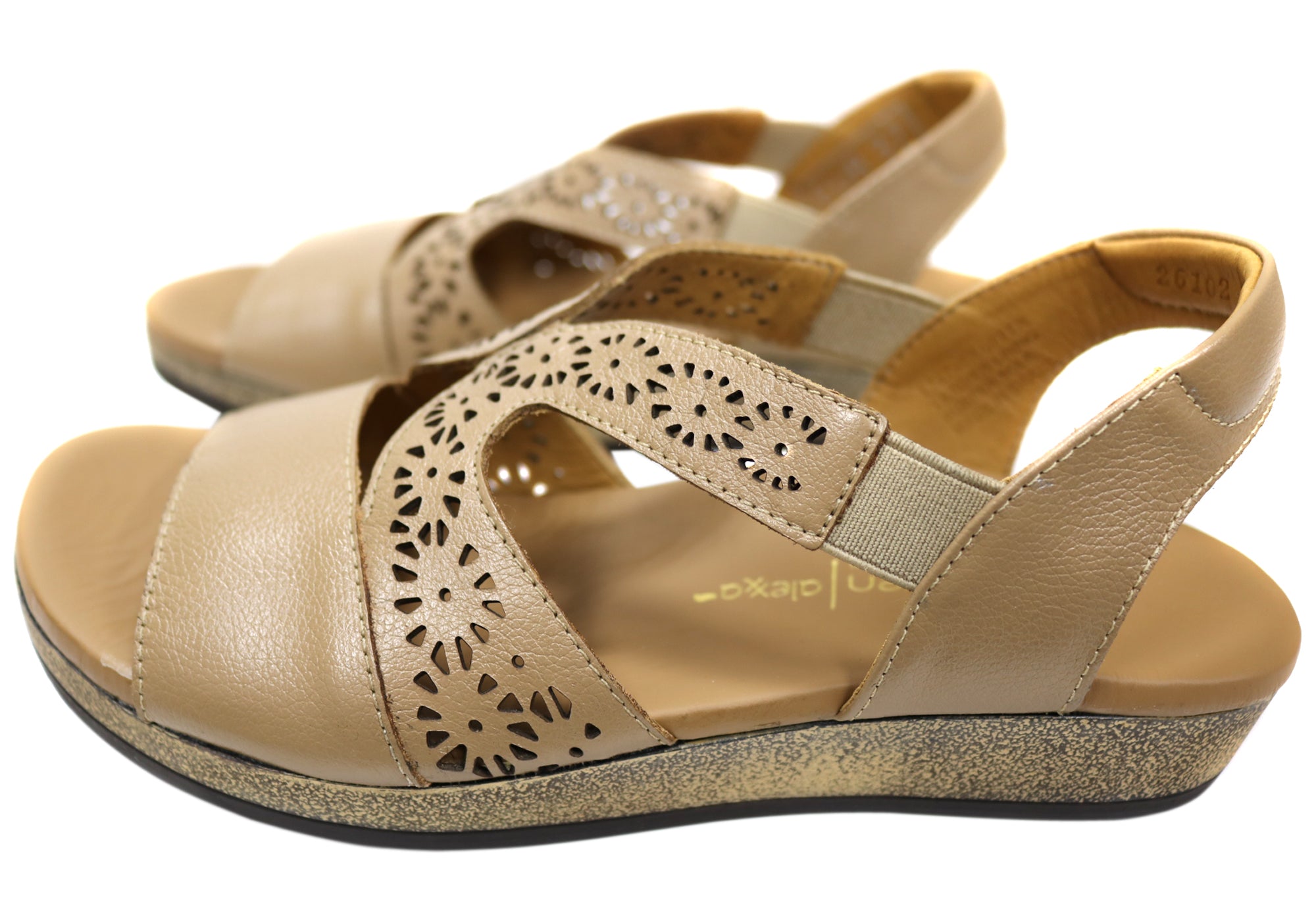 Rachael Women's Comfortable Brazilian Leather Sandals - Breathable Open-Toe Casual Sandals for Summer, Beach, and Travel