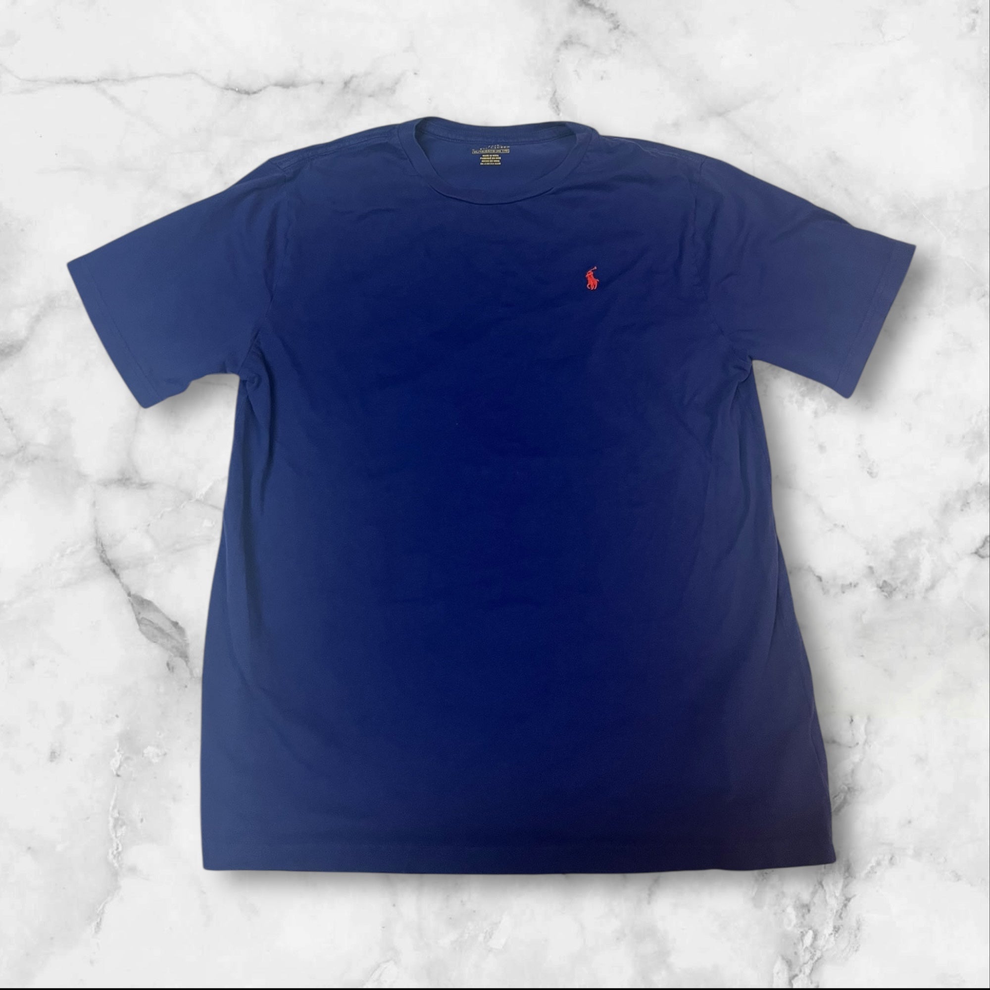 Vintage Polo Ralph Lauren T-Shirt Men's XL (Fits Like Medium) Style 2308 - Classic Casual Wear for Everyday Outfits & Retro Fashion