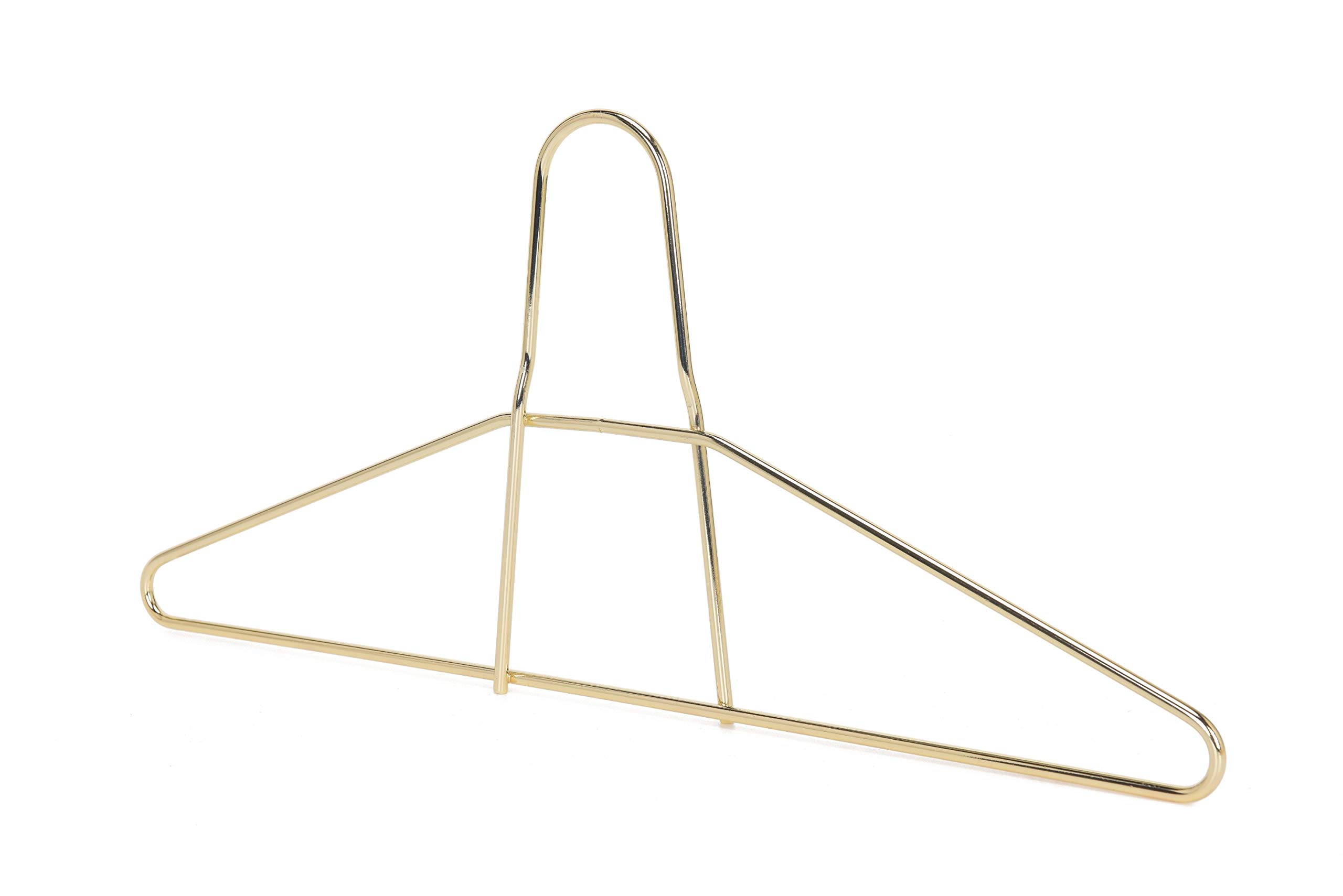 Premium Heavy Duty Metal Hangers 30-Pack - Gold Anti-Theft Wire Clothes Hangers for Suits, Coats & Jackets - 200LB Capacity - Ideal for Gyms, Retail Stores, Hotels & Home Closet Organization