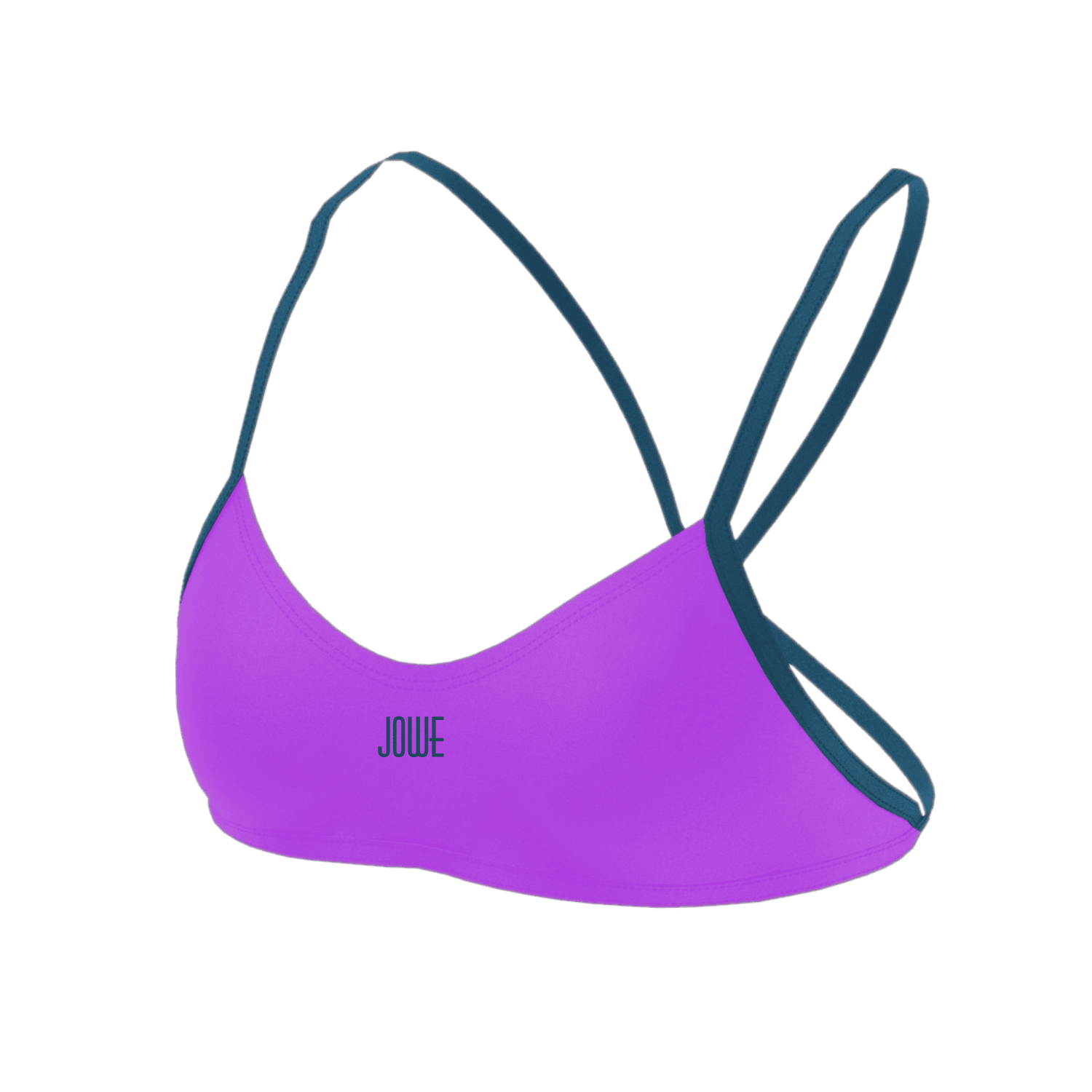 Jowe Women's Bikini Top - Paddle & Super Hero Print Swimwear for Beach, Pool & Summer Vacation