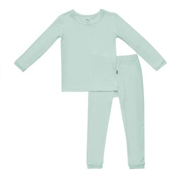 KYTE BABY Toddler Pajama Set - Soft Bamboo Rayon Pjs for Boys & Girls 1-3 Years | Cozy Sleepwear for Bedtime & Lounging