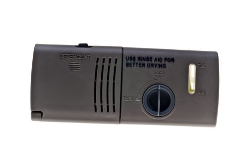 Whirlpool W10199696 Dishwasher Detergent Dispenser - Replacement Part for Kitchen Appliance Repair | Perfect for Whirlpool Dishwashers