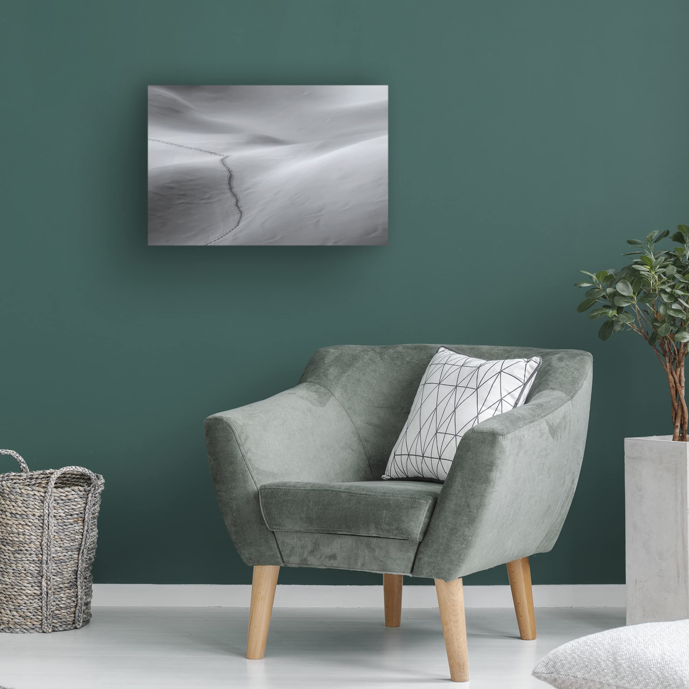 Trademark Fine Art 'On Tour' Canvas Wall Art by Uschi Hermann - Perfect for Living Room, Bedroom & Office Decor