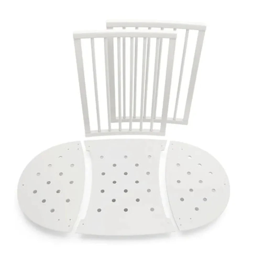 Stokke Sleepi Bed Extension V3 - White | Expandable Baby Crib for Growing Toddlers | Perfect for Nursery, Bedroom & Travel