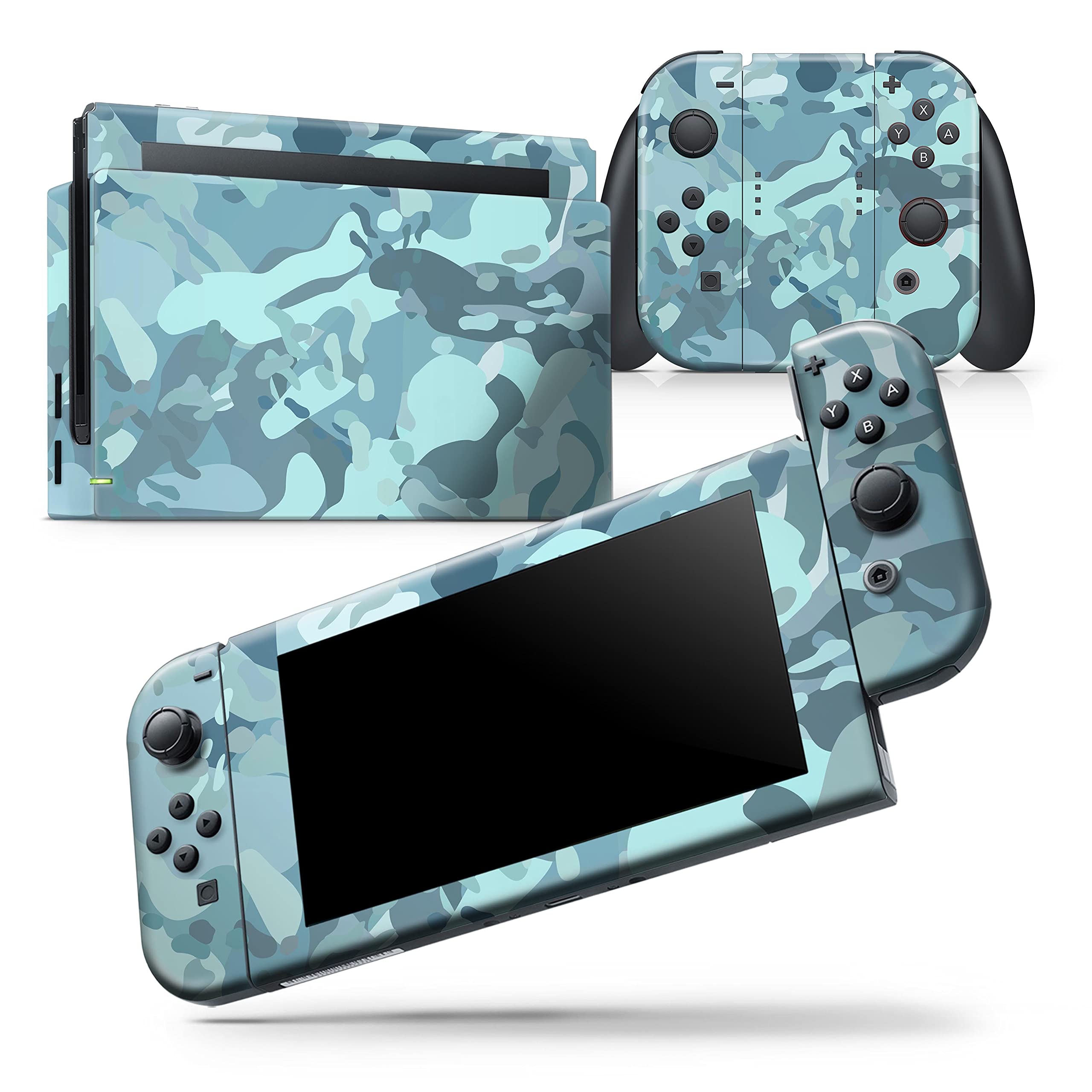 Nintendo Switch Pro Controller Skin - Desert Sea Camouflage V2 Protective Vinyl Wrap Cover | Scratch-Resistant, Removable Decal | Perfect for Gaming, Travel & Console Protection