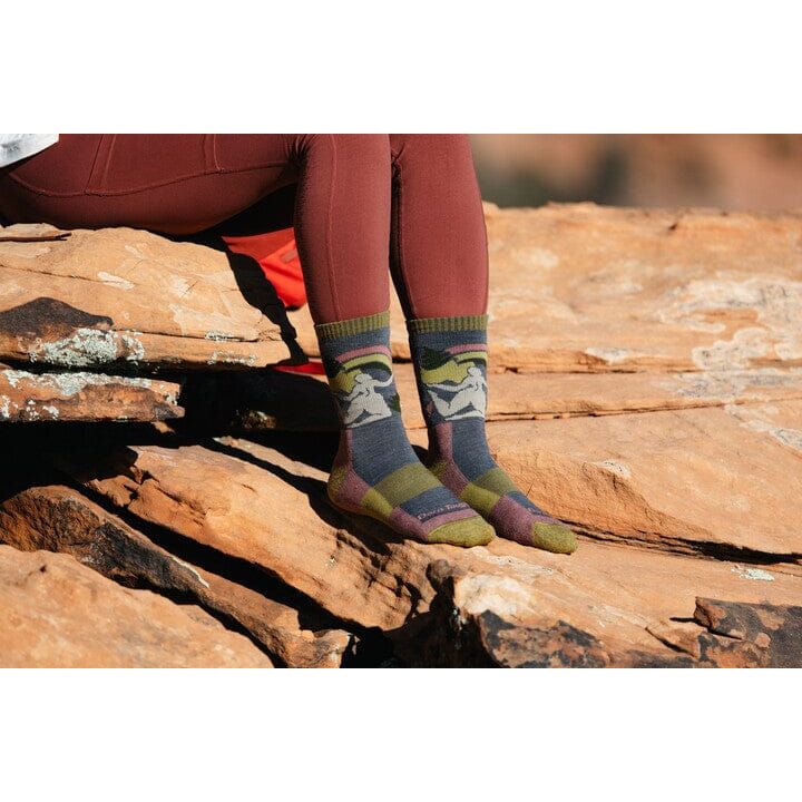 Darn Tough Trailblazer Micro Crew Lightweight Hiking Socks for Women - Moisture-Wicking & Cushioned for Trail Running, Backpacking & Outdoor Adventures
