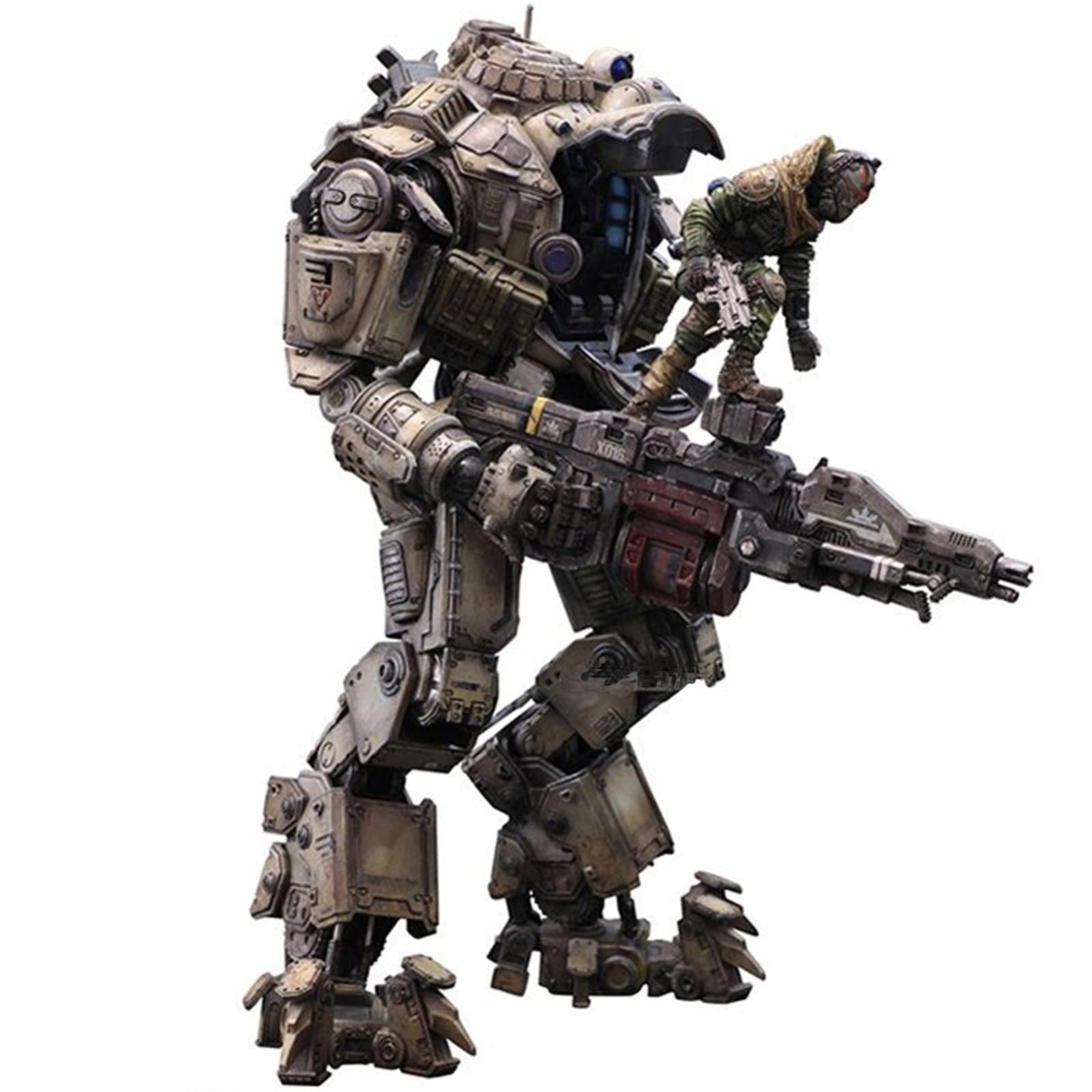 Titanfall Atlas Robot Model Action Figure - 26CM Movie Anime Collectible Statue, Desktop Ornament, Exquisite KO Version for Display & Gifts | Perfect for Gamers, Collectors & Home Decor