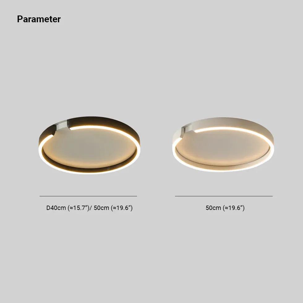 Round LED Corridor Low Ceiling Light - Energy Efficient Flush Mount Lighting for Hallways, Staircases & Small Spaces - Perfect for Apartments, Hotels & Office Buildings