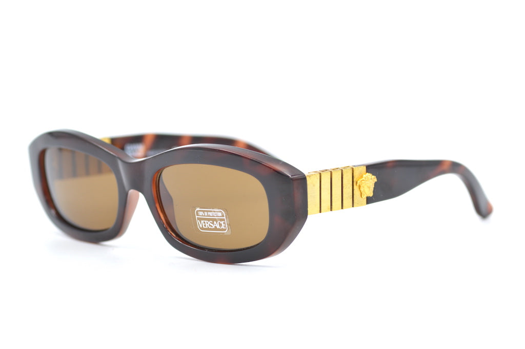 Gianni Versace 481/13 900 Sunglasses - Luxury Designer Shades for Men & Women - UV Protection & Polarized Lenses - Perfect for Outdoor Activities, Beach, and Fashion Statement