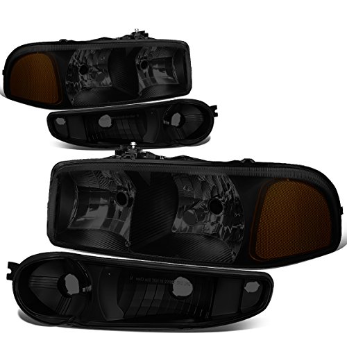 Black Housing Smoke Lens Amber Reflector