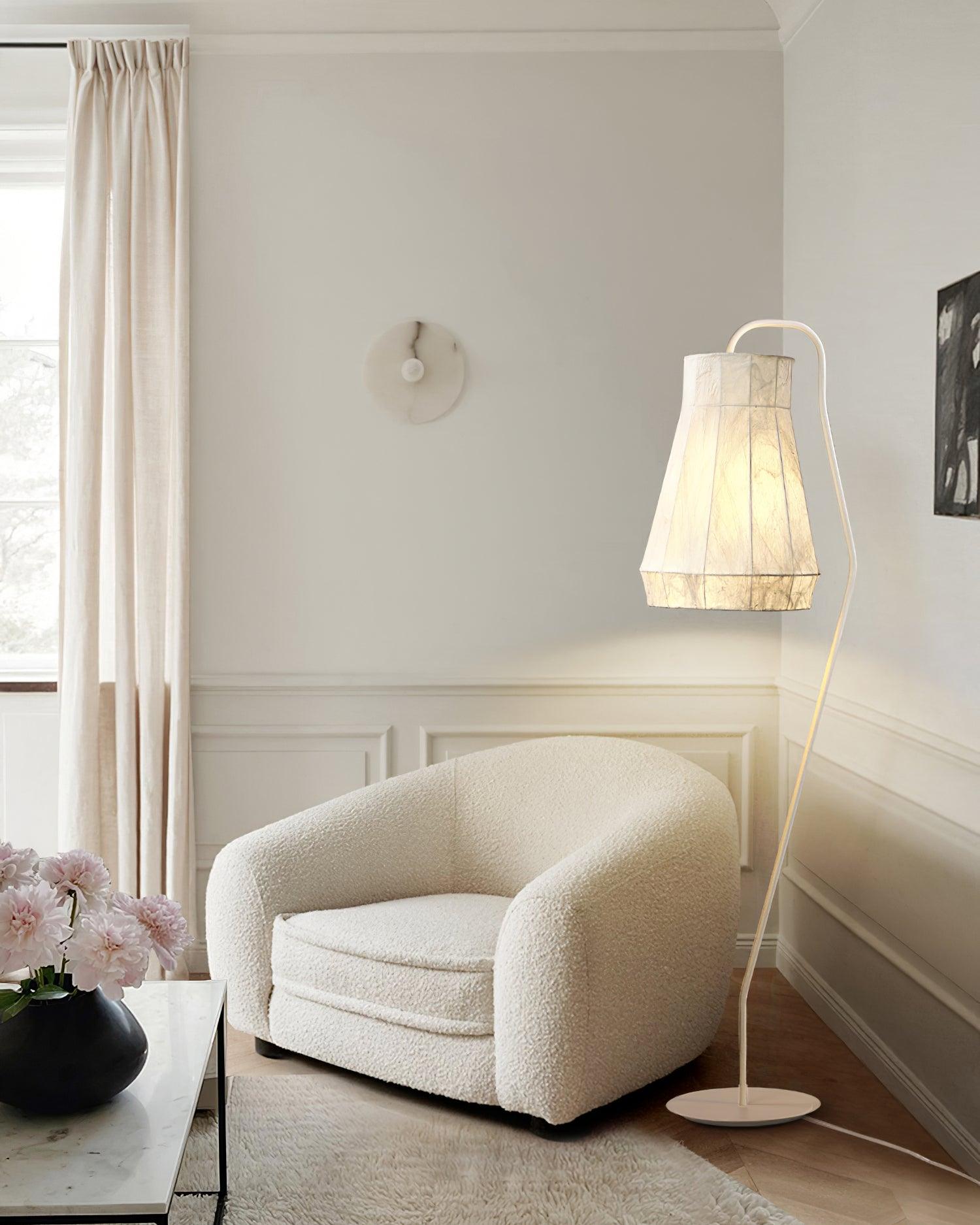Modern Karman Floor Lamp - Adjustable LED Standing Light for Living Room, Bedroom & Office - Warm White & Cool White Dimmable Lighting for Home Decor