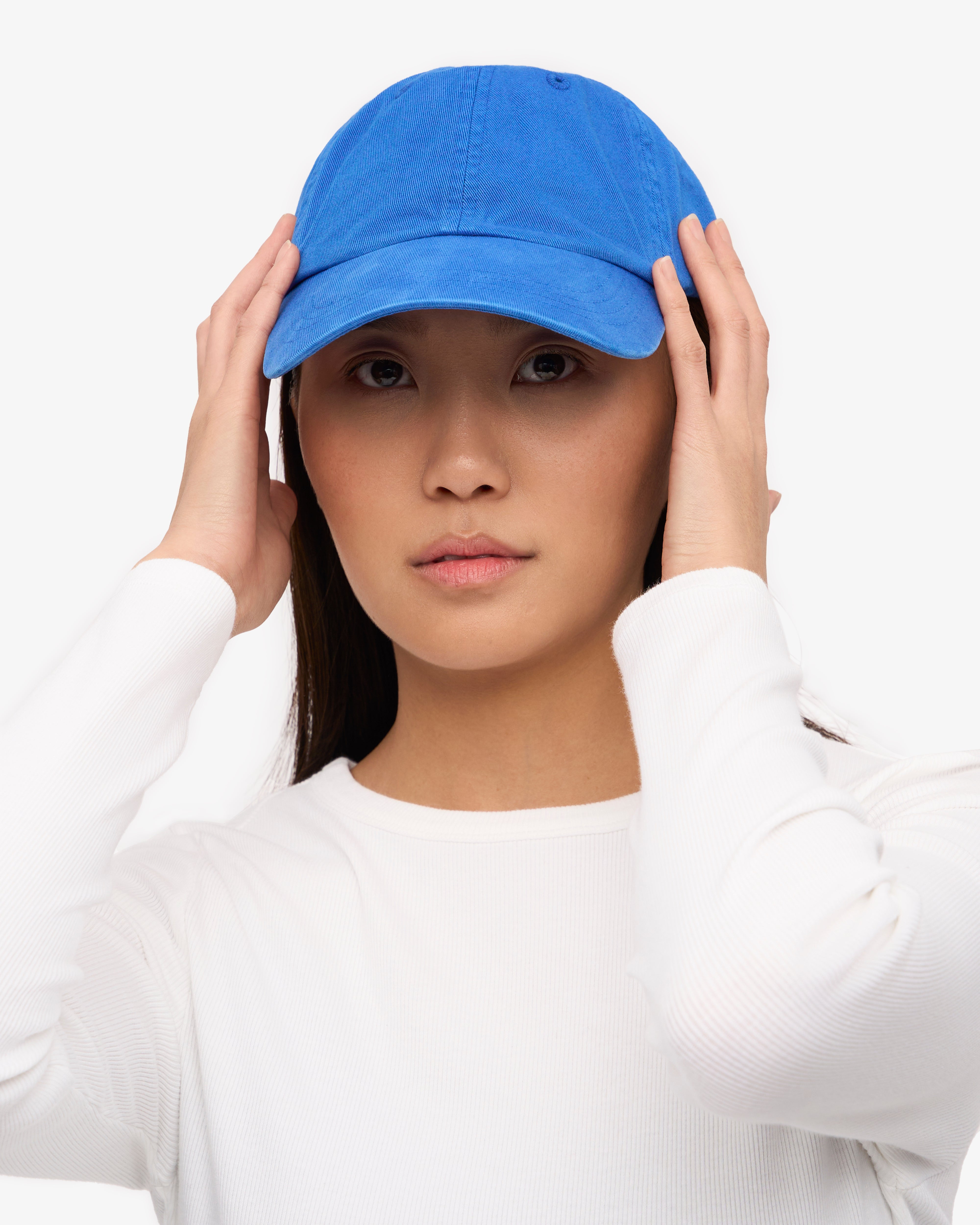 Organic Cotton Cap for Men & Women - Soft & Breathable Pacific Blue Hat for Outdoor Activities, Travel & Sun Protection
