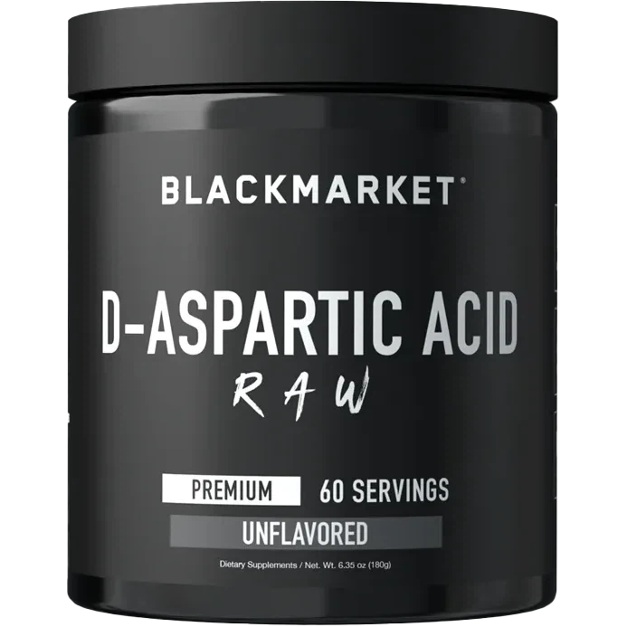 Premium RAW D-Aspartic Acid Powder for Muscle Growth & Testosterone Boost - Ideal for Bodybuilding, Fitness & Athletic Performance