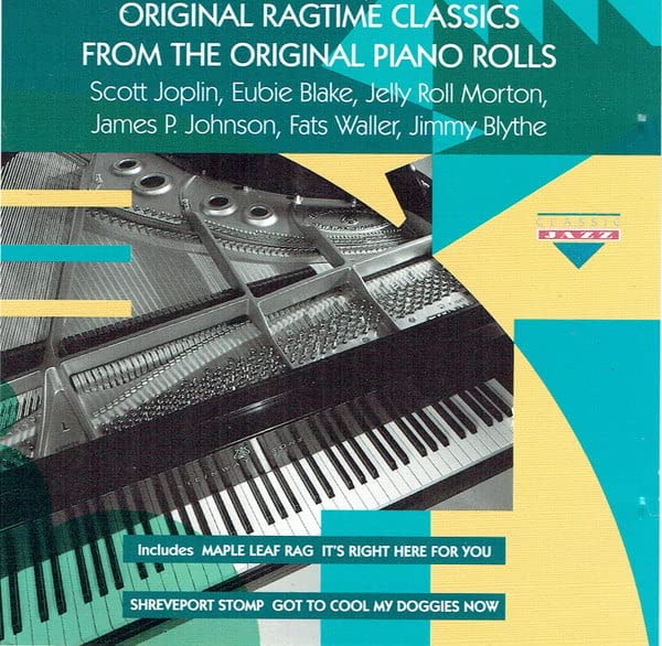 Original Ragtime Classics from The Original Piano Rolls - Authentic Vintage Ragtime Music for Piano, Perfect for Jazz Enthusiasts & Historical Music Lovers - Ideal for Home Entertainment, Piano Practice & Retro Music Collections
