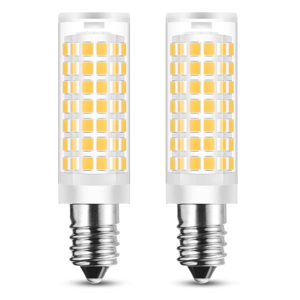 E14 Cooker Hood Bulbs - 2 Pack, 3000K Warm White, AC 110V-130V, European Base - Perfect for Range Hoods, Refrigerators & Sewing Machine Lights - Ideal for Kitchen, Workshop & Home Appliance Lighting