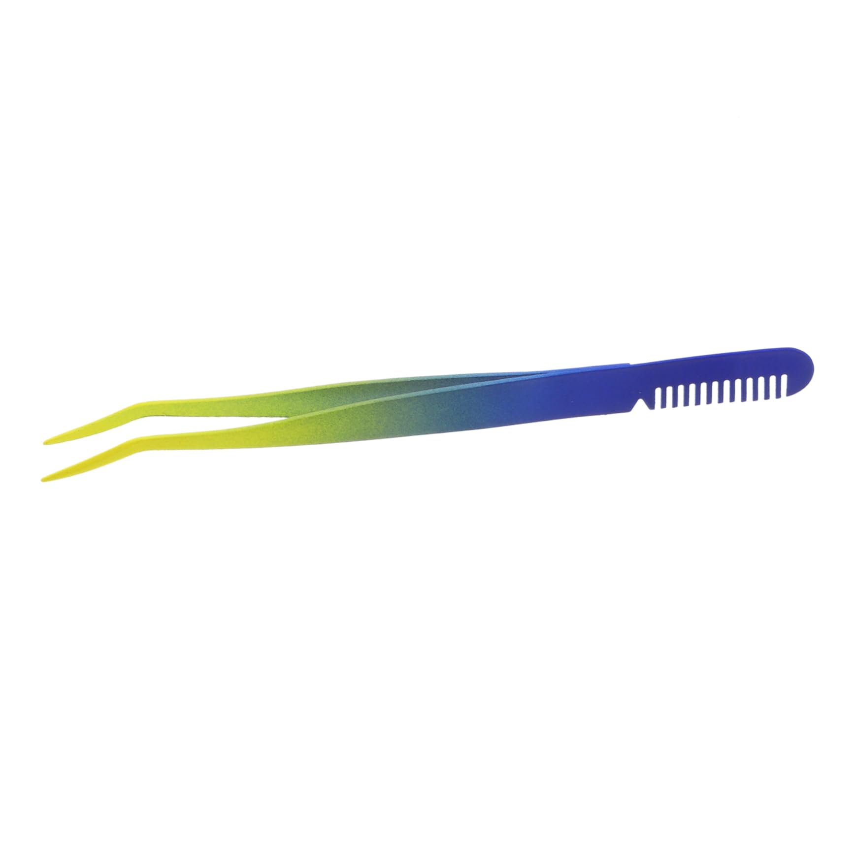 Premium Stainless Steel Eyelash & Eyebrow Tweezers - Multi-Purpose Beauty Tool for Lash Application, Eyebrow Shaping, Jewelry Handling & Stamp Collecting | Perfect for Salon Professionals, Makeup Artists & Home Use
