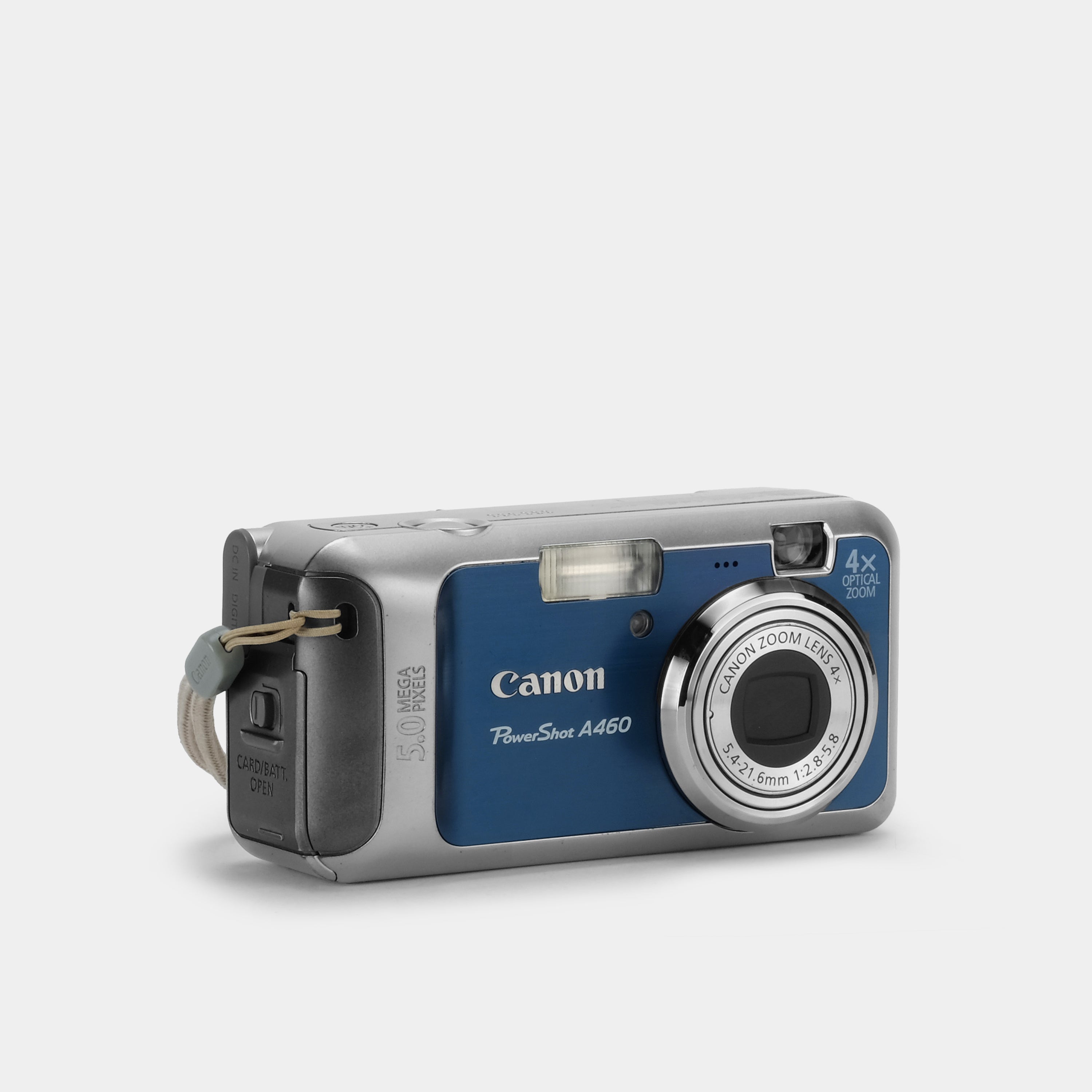 Canon PowerShot A460 Digital Camera - 7.1MP, 4x Optical Zoom, Compact Point and Shoot for Travel, Family Photos & Everyday Use