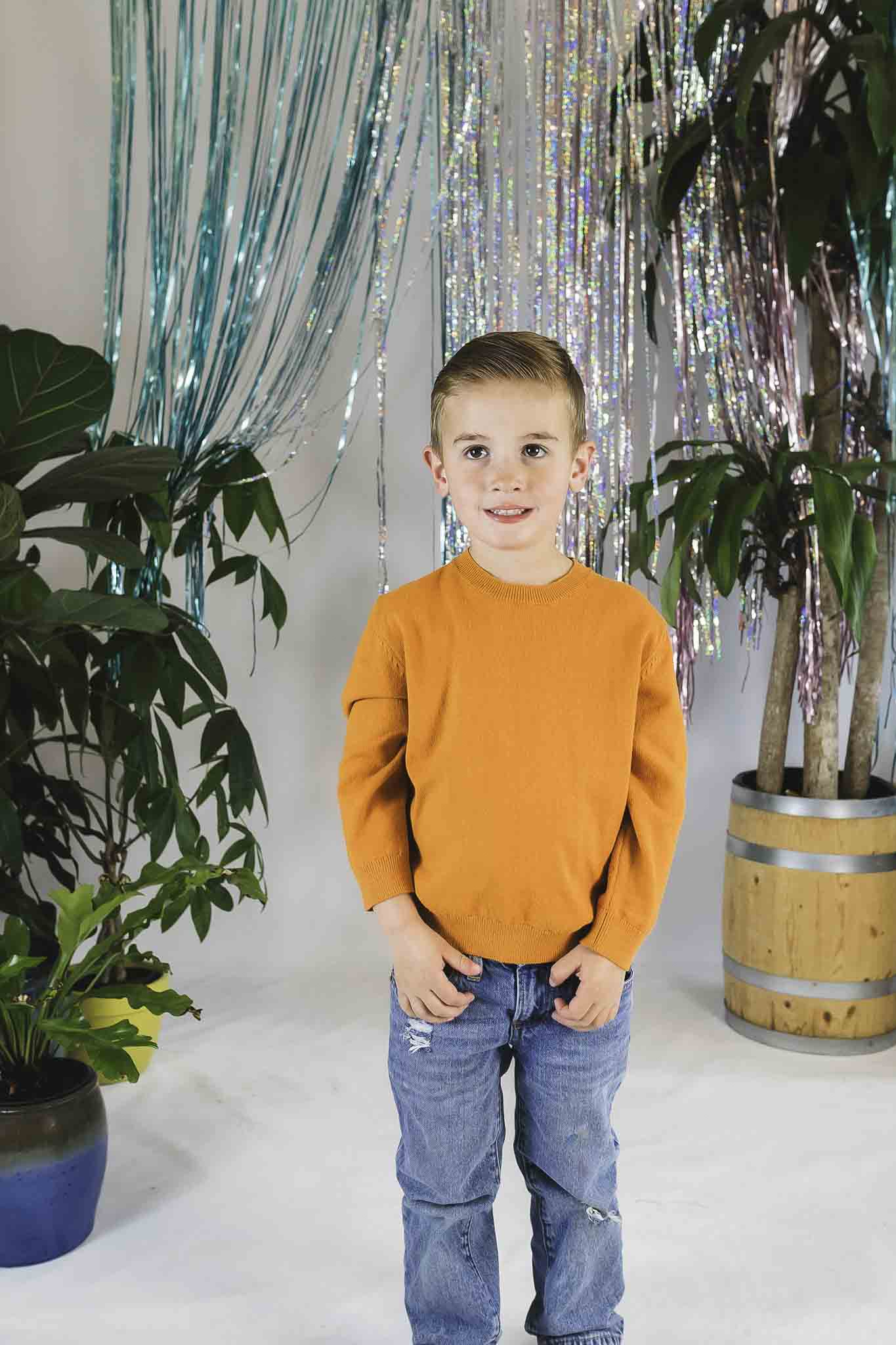 Soft Cotton Carrot Jumper for Toddler Boys - Cozy & Cute Pullover Sweater for Playtime & Outdoor Adventures