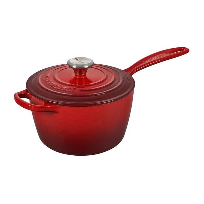 Le Creuset 1.75 Quart Enameled Cast Iron Sauce Pan with Lid - Multiple Colors for Cooking, Simmering & Serving Soups, Sauces, and Stews