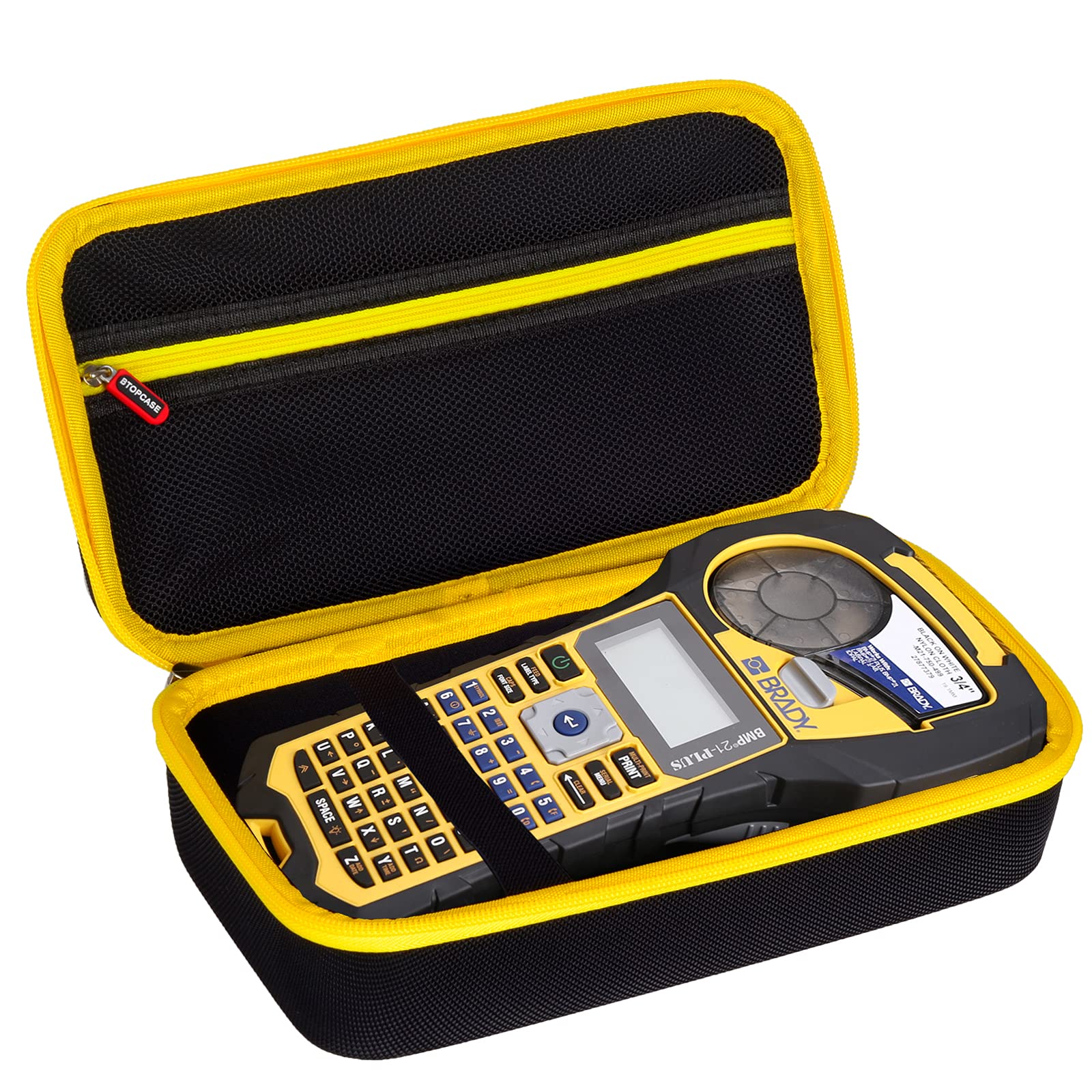 Dewalt 20V MAX LED Work Light Hard Protective Case | DYMO Industrial Label Maker for RhinoPRO 5200 | Brady BMP21-PLUS Portable Label Printer - Durable Storage & Worksite Organization for Construction, Warehouse & Office Use