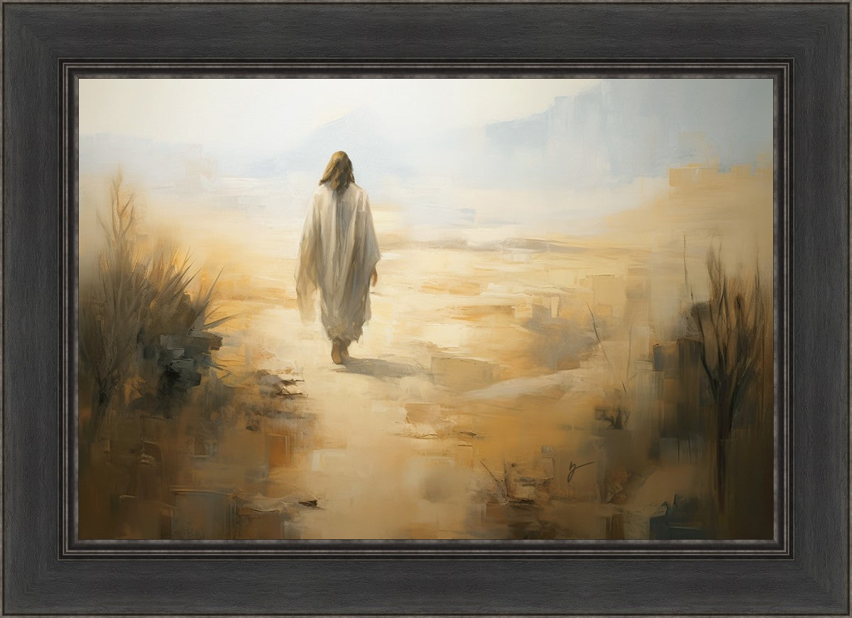 Embracing The Whispers of Solitude - Inspirational Wall Art for Home & Office Decor | Perfect for Meditation Rooms, Living Spaces & Gift Giving