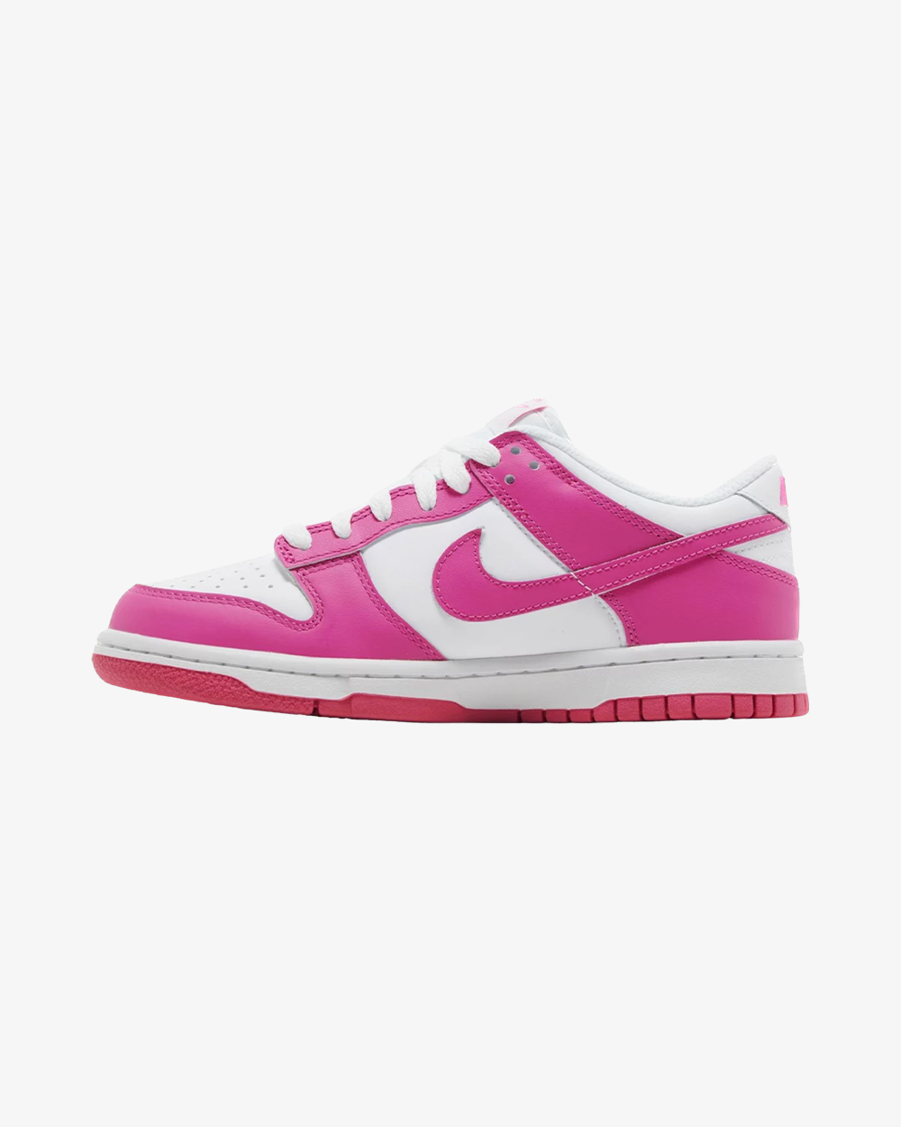 Nike Dunk Low Laser Fuchsia GS Women's Sneakers - Stylish & Comfortable for Casual Wear, Running & Gym
